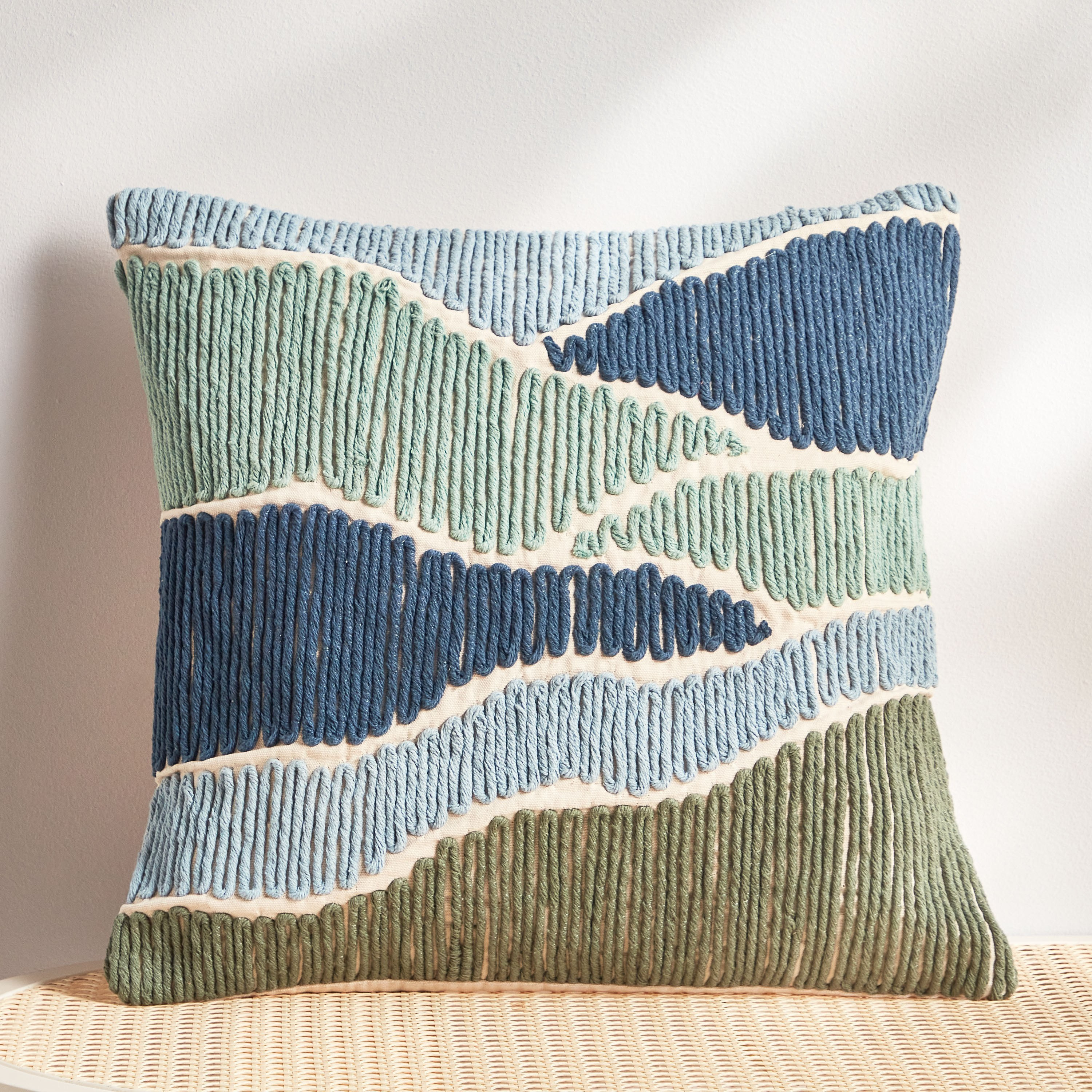 Margot Tufted Filled Cushion - 45x45 cm-household-cushionsandthrows-filledcushions-decorativecushions-image-1