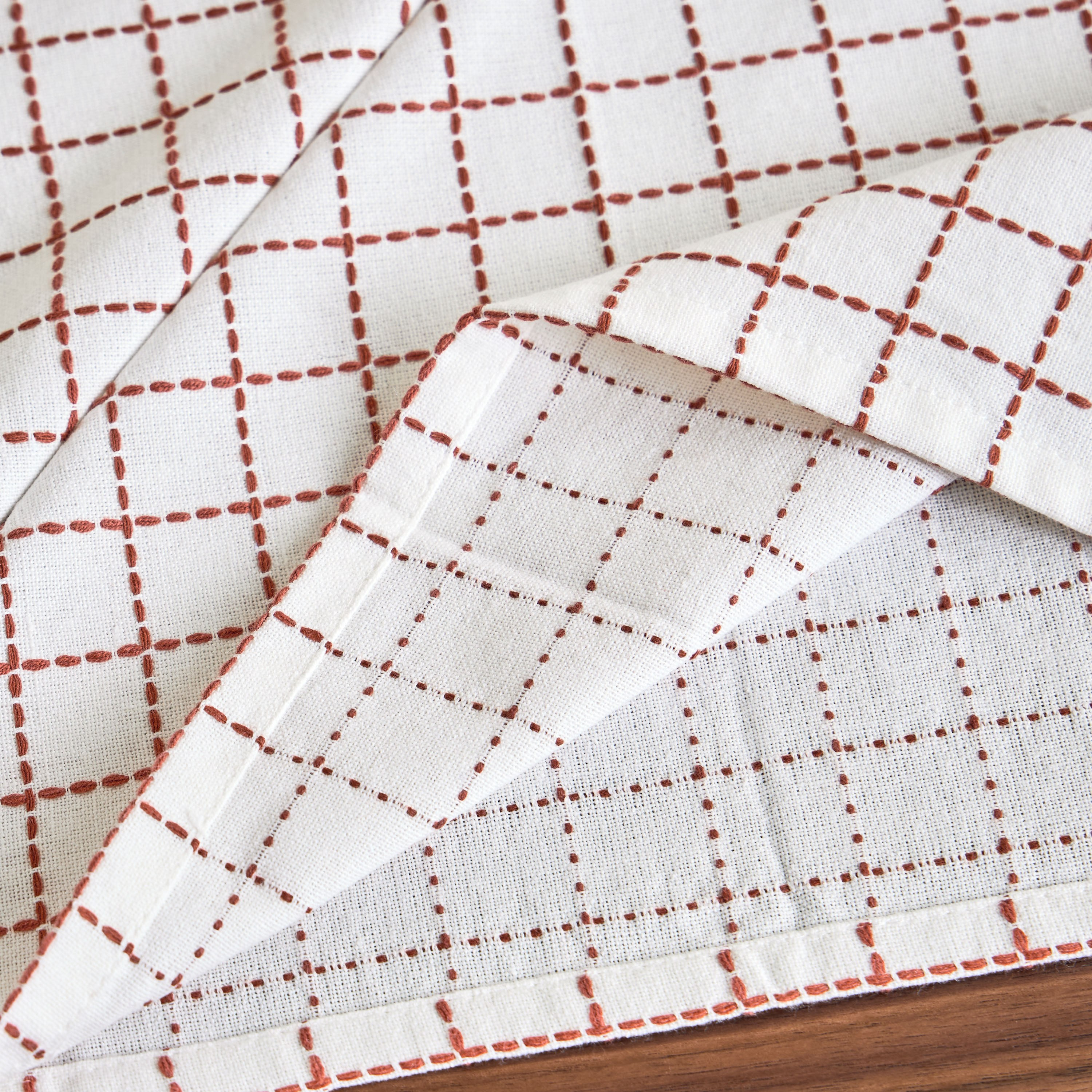 طقم مناديل مائدة من 4 قطع - بيرلا - 45x45 سم-household-dining-tablelinen-napkinsandaccessories-image-2