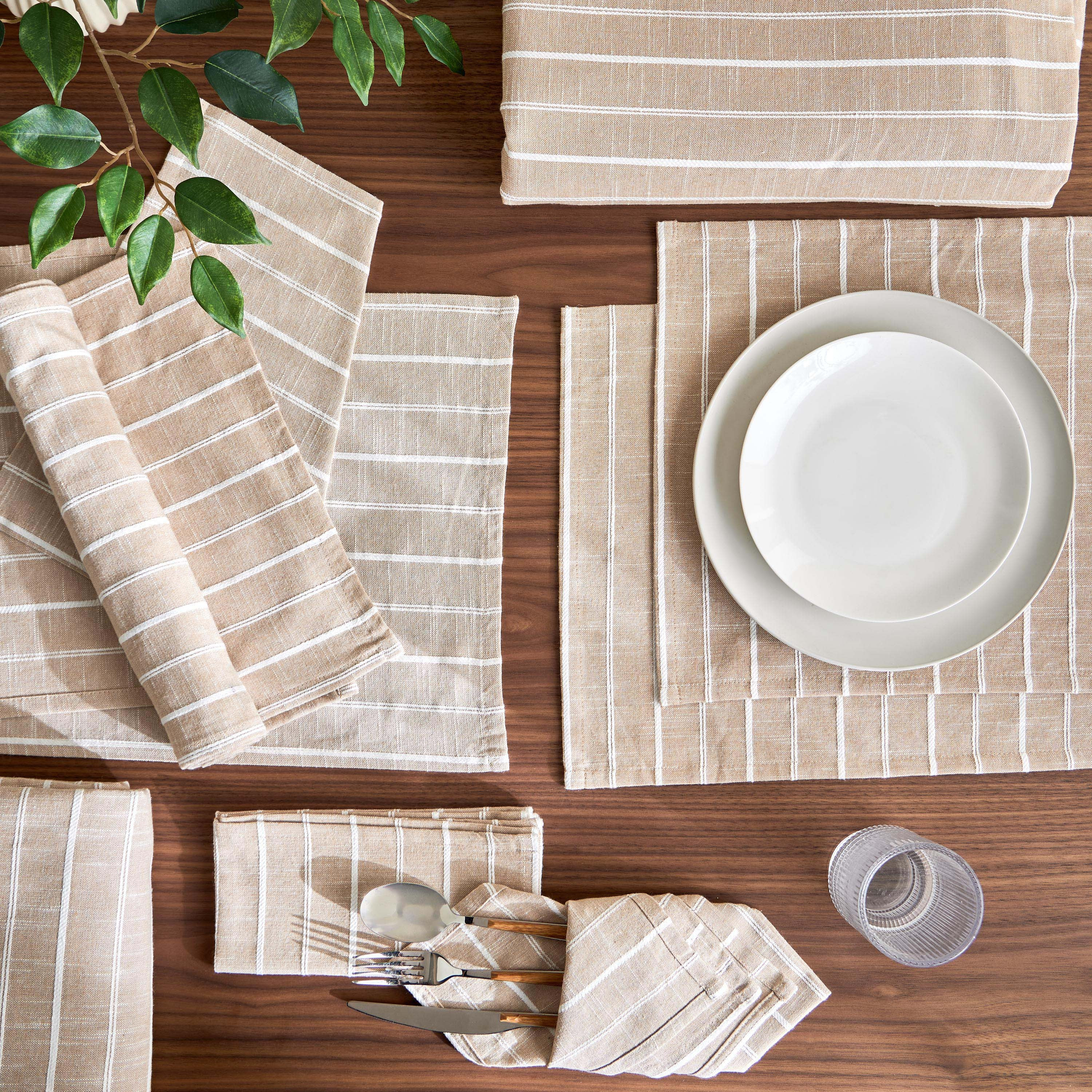 Audrey 4-Piece Napkin Set - 45x45 cm-household-dining-tablelinen-napkinsandaccessories-image-3
