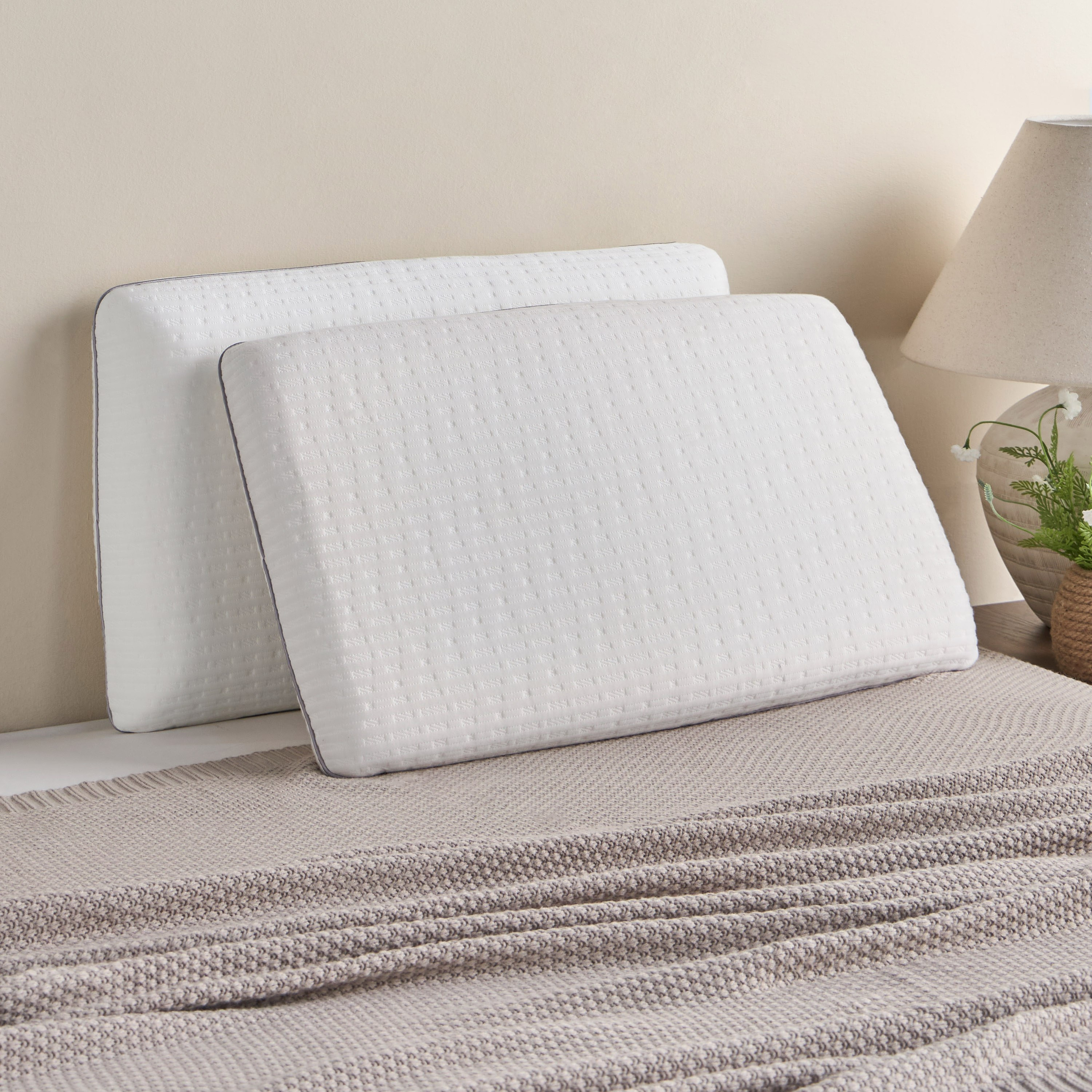 Dual Comfort Memory Foam Pillow - 42x70 cm-household-bedding-pillows-image-1