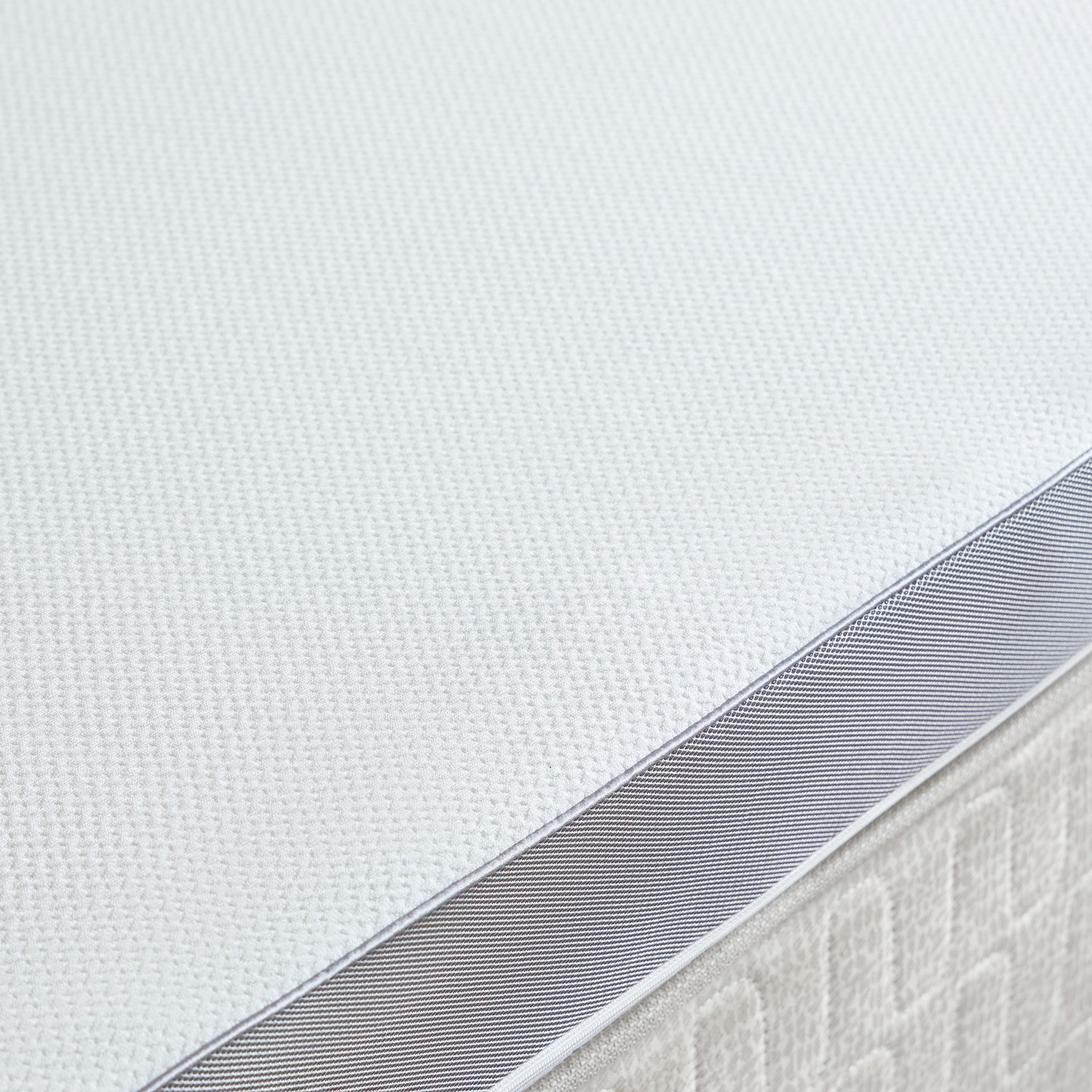 طبقة علوية للمرتبة من الميموري فوم كينج - لوكس لوفت - 180×200×10 سم-household-bedding-mattresstoppersandprotectors-mattresstoppers-image-2