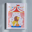 Carnival Circus Lion Framed Canvas Wall Art - 30x40 cm-babyandkids-decorandlighting-decor-walldecor-image-1