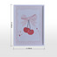 زينة حائط كانفاس مؤطرة بتصميم الكرز - شارلين - 30x40 سم-kids-decorandlighting-decor-wallart-image-1