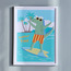 Geoff Summer Time Framed Canvas Wall Art - 30x40 cm-kids-decorandlighting-decor-wallart-image-1