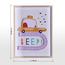 Beep Framed Canvas Wall Art - 30x40 cm-kids-decorandlighting-decor-wallart-image-4