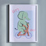 Let's Go Elephant Framed Canvas Wall Art - 30x40 cm-kids-decorandlighting-decor-wallart-image-1