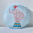 Carnival Circus Elephant Filled Cushion - 35x35 cm-kids-beddingandwindows-bedding-filledcushionsandcovers-image-4
