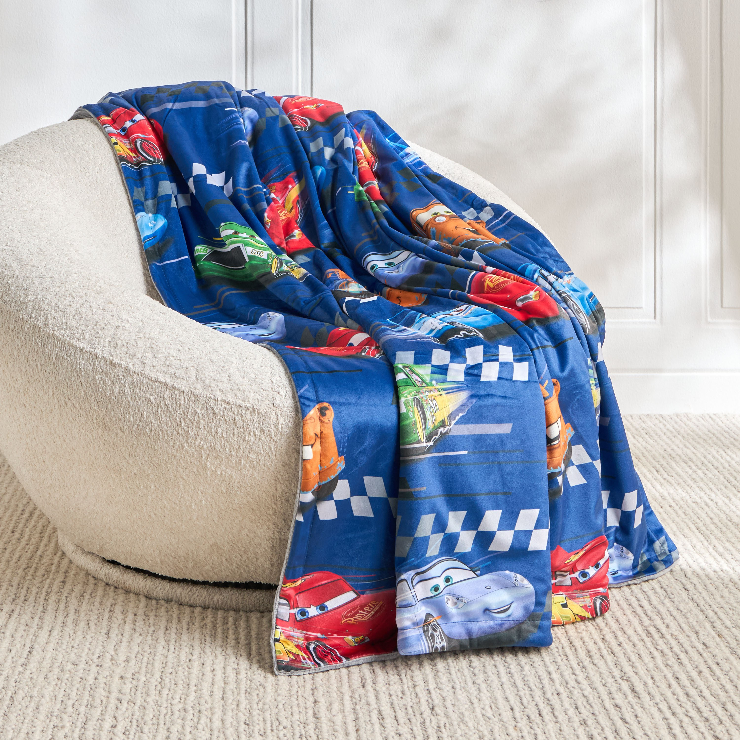 Disney Cars Built 4 Speed Flannel Blanket - 150x200 cm