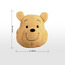 Disney Winnie-The-Pooh Shaped Filled Cushion - 33x35 cm-baby-nursery-babybedding-image-5