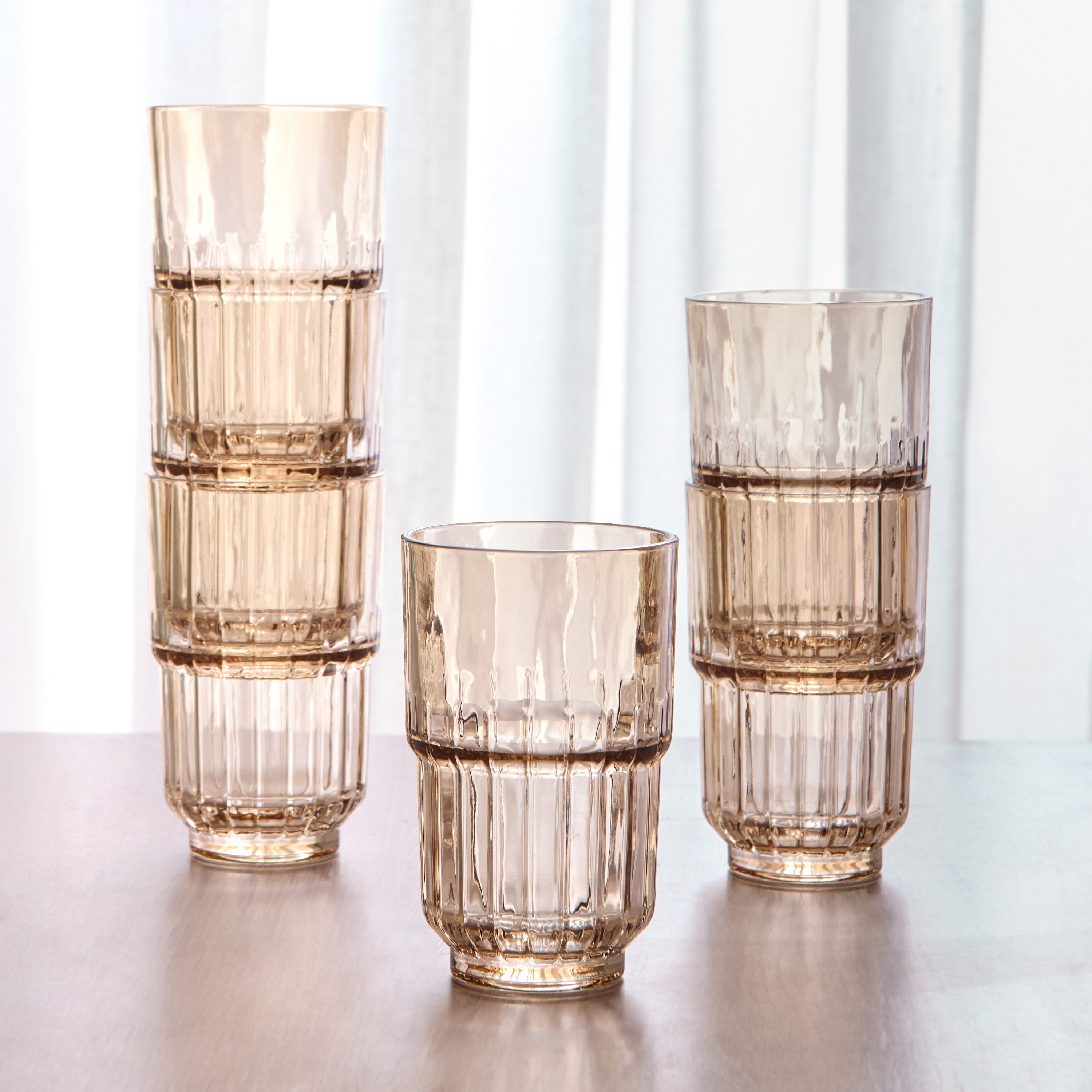 Verto 6-Piece Highball Glass Set - 370 ml-household-dining-glassware-drinkingglasses-image-2