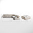 كنبة ركنية قماش قابلة للعكس بـ5 مقاعد - كومفورا-furniture-sofaandseating-cornersofas-image-1