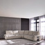 كنبة استرخاء ركنية قماش كهربائية بـ4 مقاعد - أريستو-furniture-sofaandseating-recliners-image-11