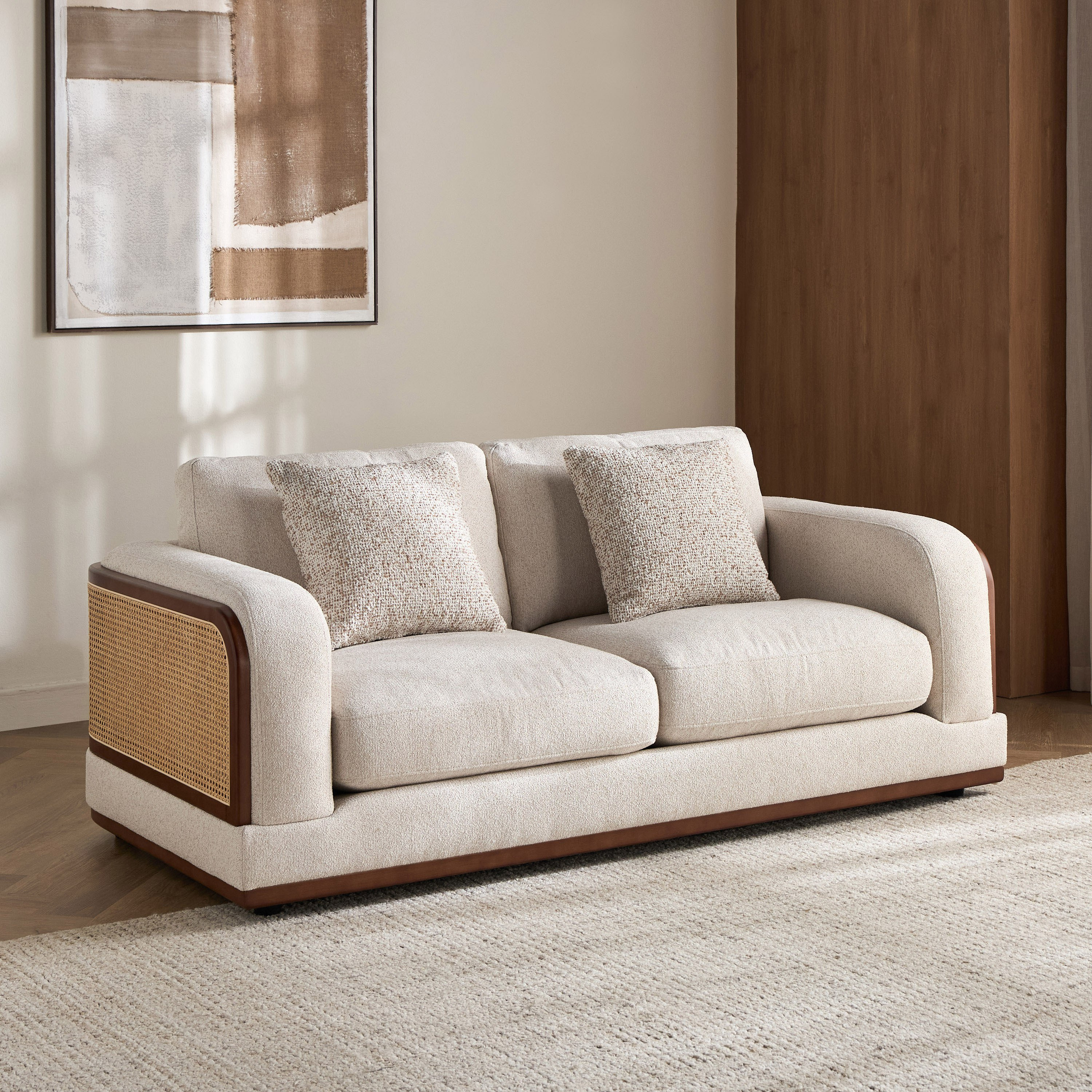 Lockwood 2-Seater Fabric Sofa