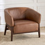 Clyde Leather Armchair-furniture-sofaandseating-armchairs-image-1
