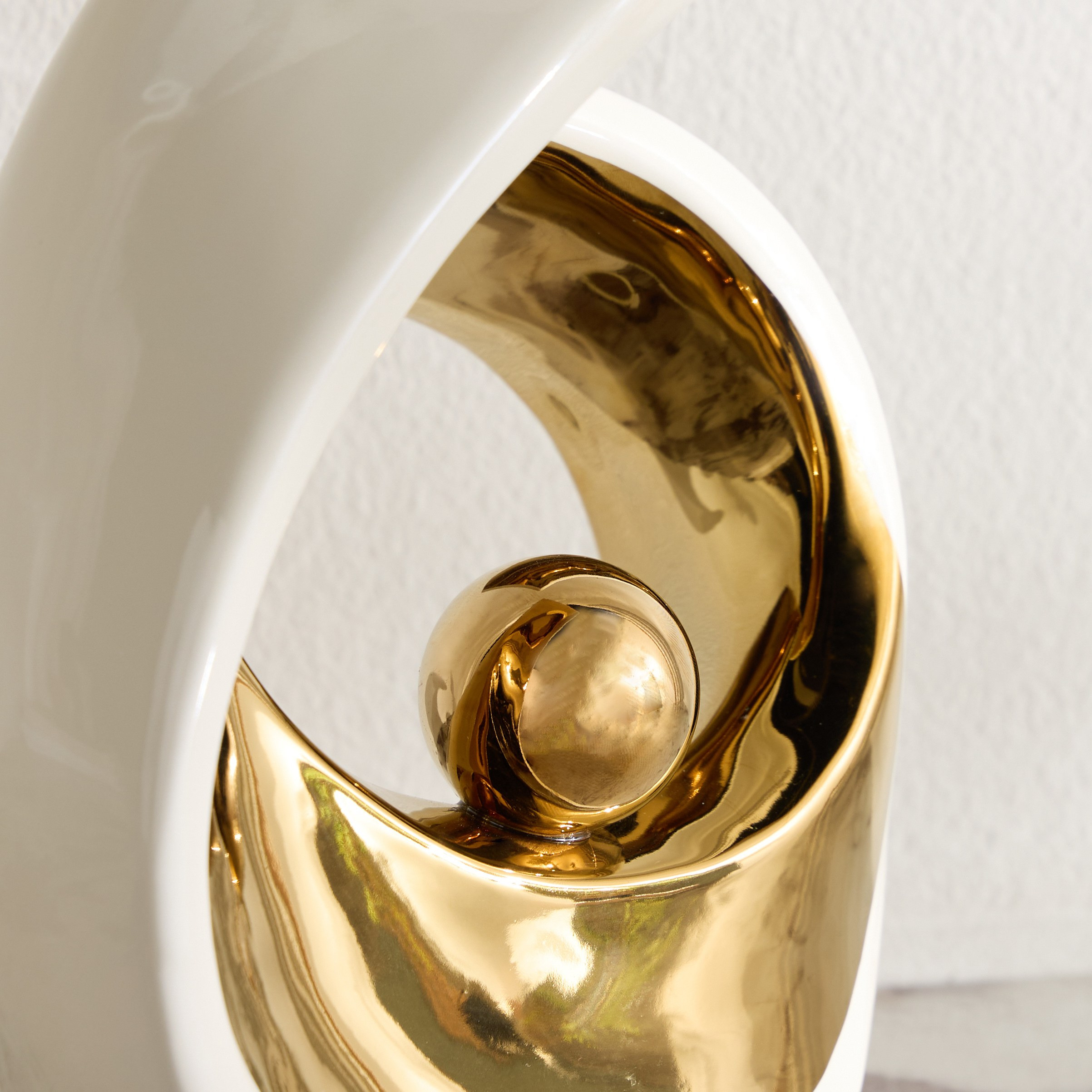 Luxe Huda Ceramic Decorative Accent - 25 cm-household-decor-decorativeobjectsandsculptures-image-2