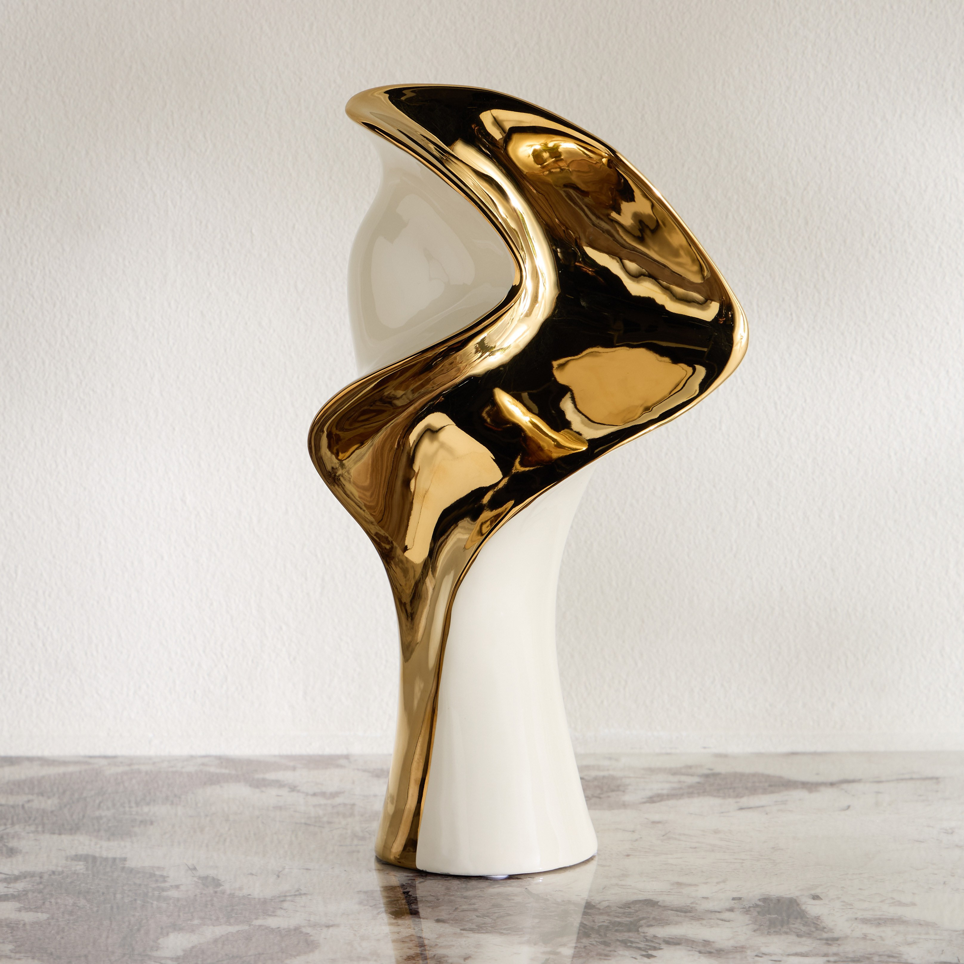 Luxe Huda Ceramic Vase - 37 cm