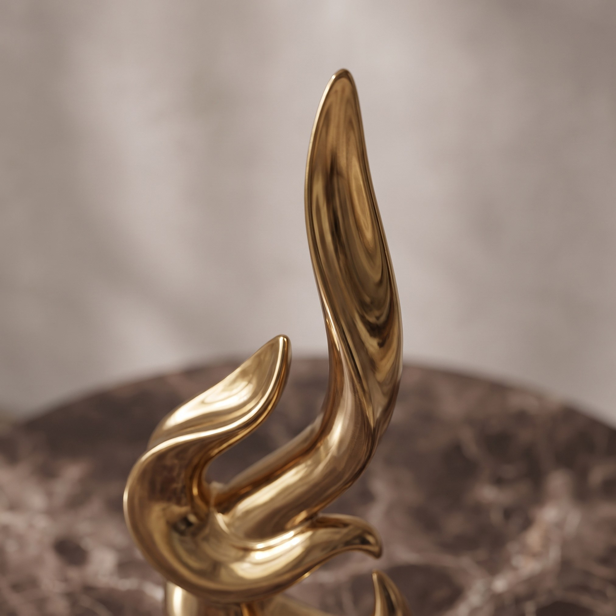 Luxe Huda Erbaa Ceramic Decorative Accent - 44 cm-household-decor-decorativeobjectsandsculptures-image-2