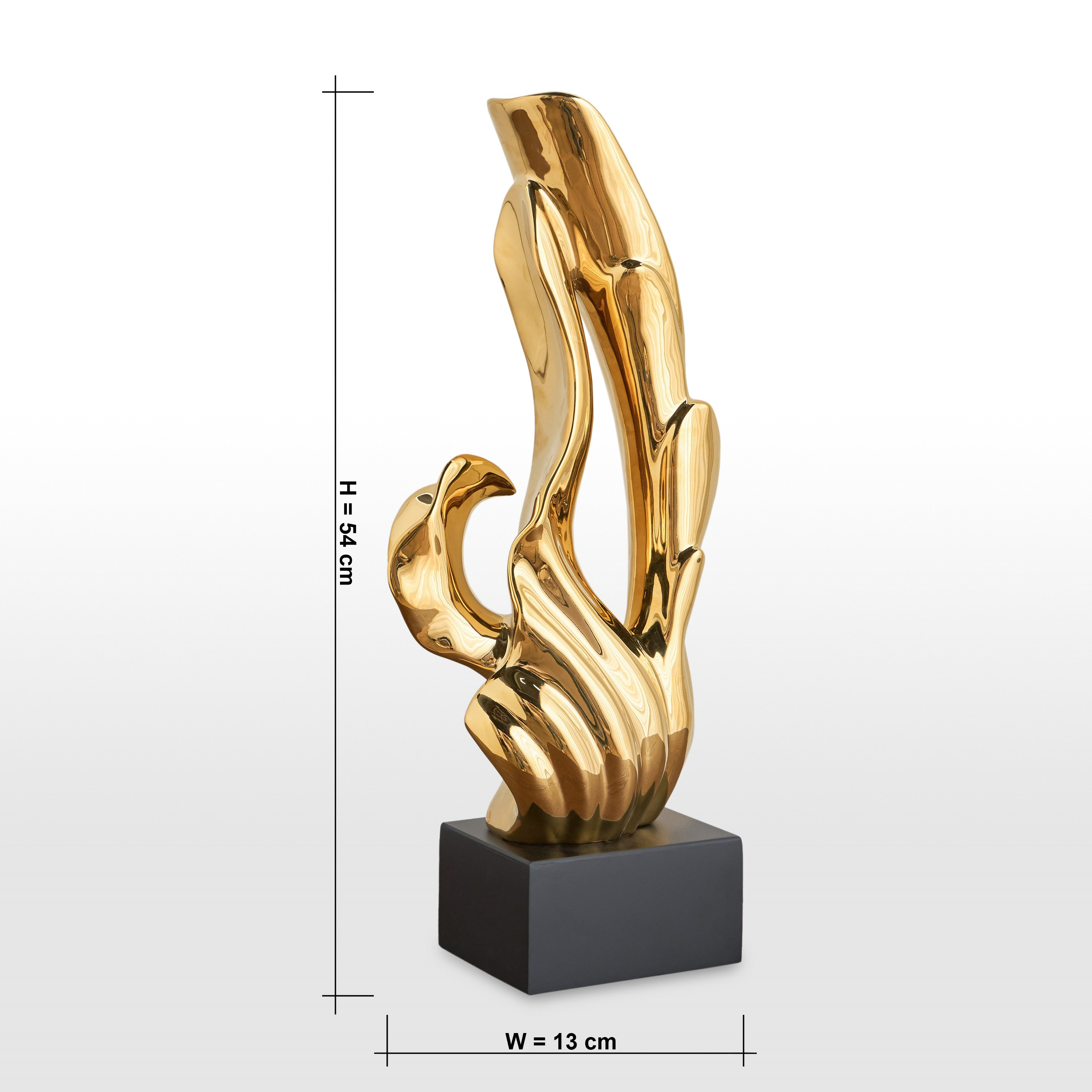 Luxe Huda Pertek Ceramic Decorative Accent - 54 cm-household-decor-decorativeobjectsandsculptures-image-4