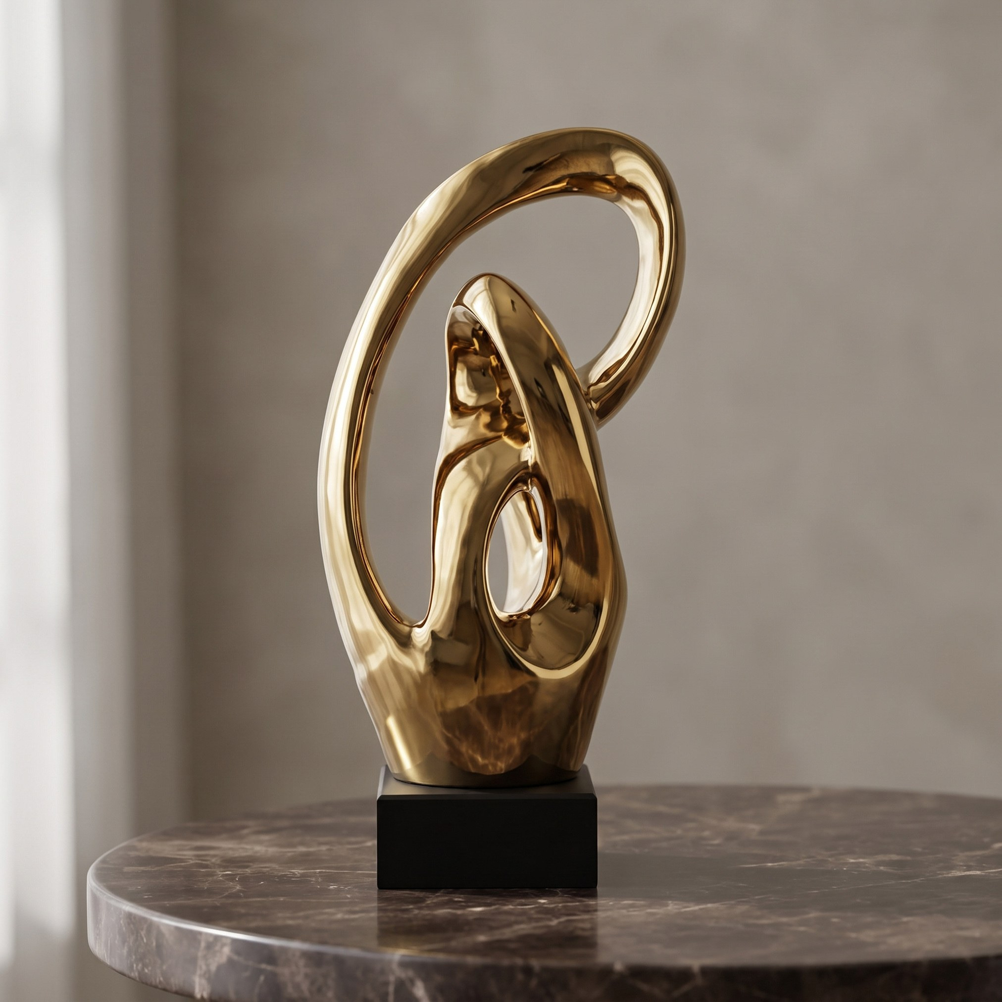 Luxe Huda Pertek Ceramic Decorative Accent - 42 cm-household-decor-decorativeobjectsandsculptures-image-1
