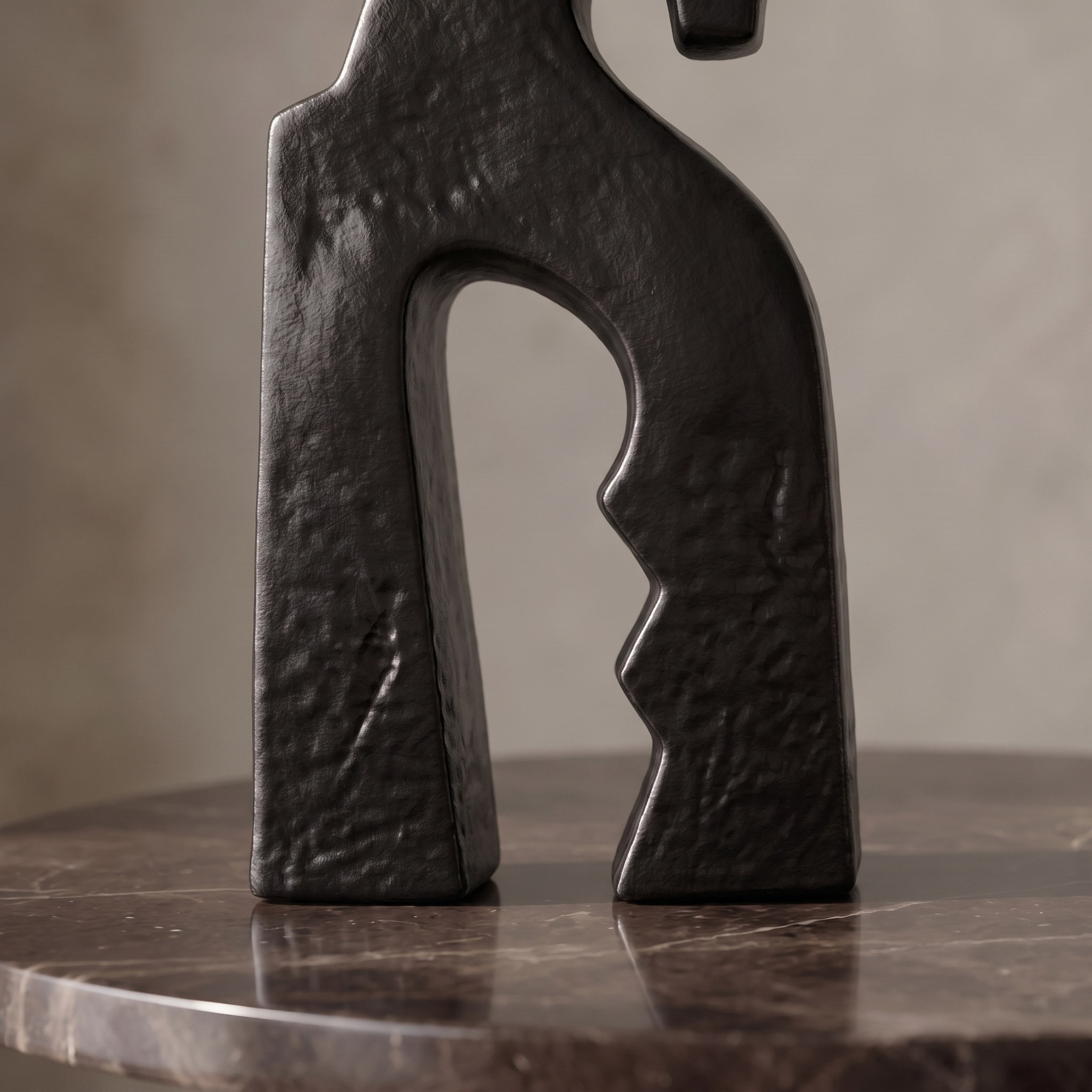 Luxe Fatima Erbaa Horse Ceramic Sculpture - 29 cm-household-decor-decorativeobjectsandsculptures-image-3