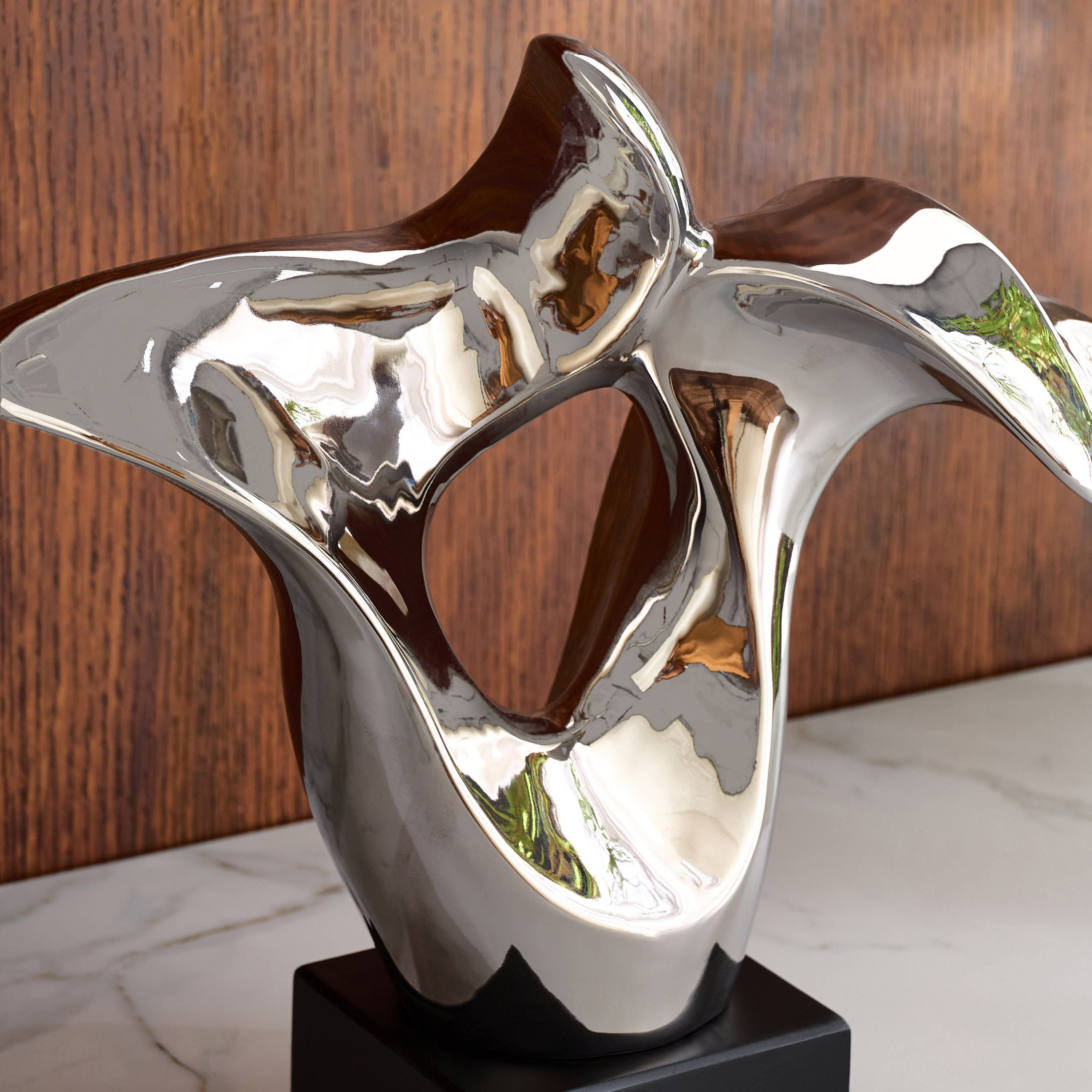 تحفة نوف بيجا لوفت الخزفية للديكور العصري - 34 سم-household-decor-decorativeobjectsandsculptures-image-2