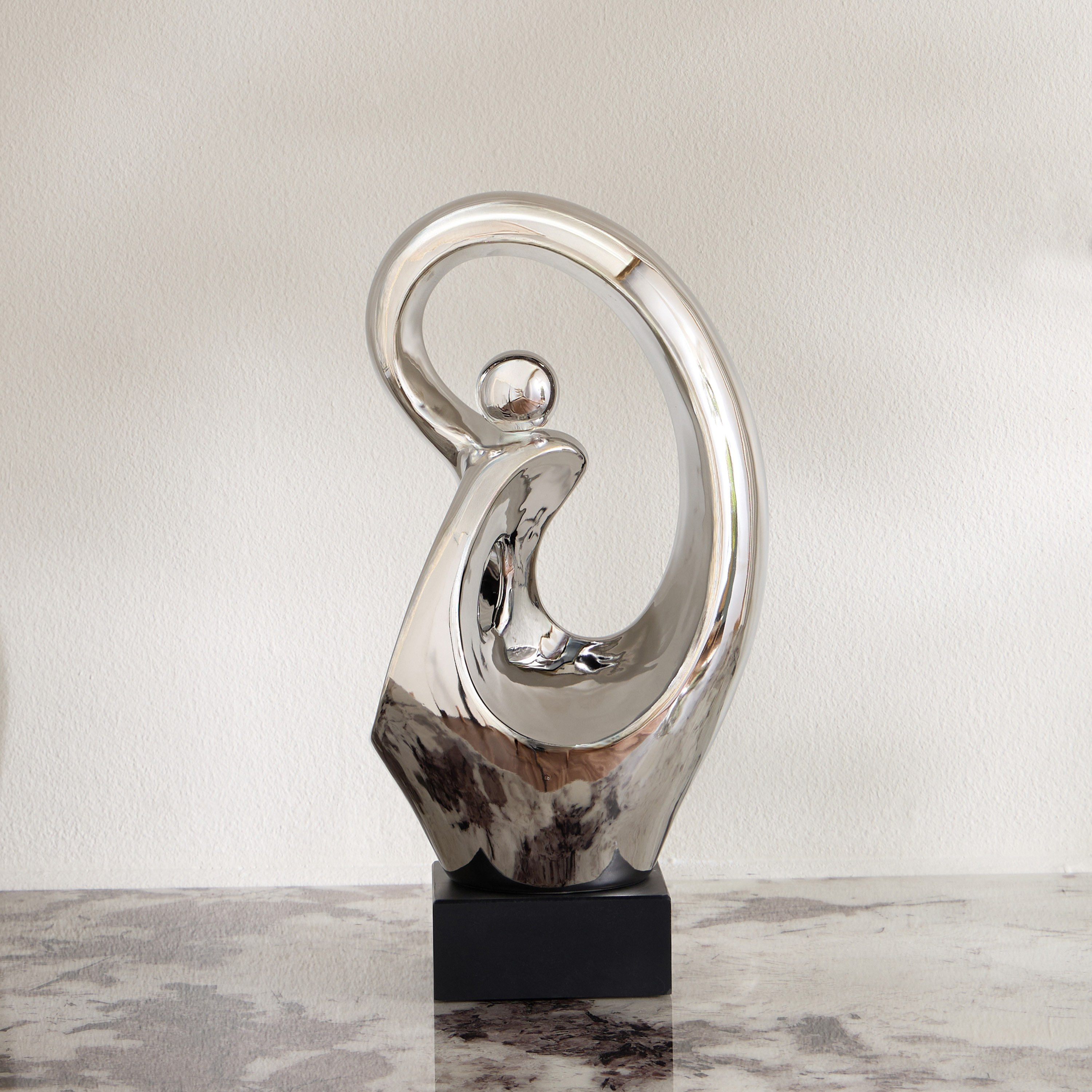 Luxe Huda Ceramic Decorative Accent - 41 cm