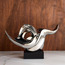 قطعة ديكور سيراميك بتصميم مموج - لوفت نوف بيجا-household-decor-decorativeobjectsandsculptures-image-3