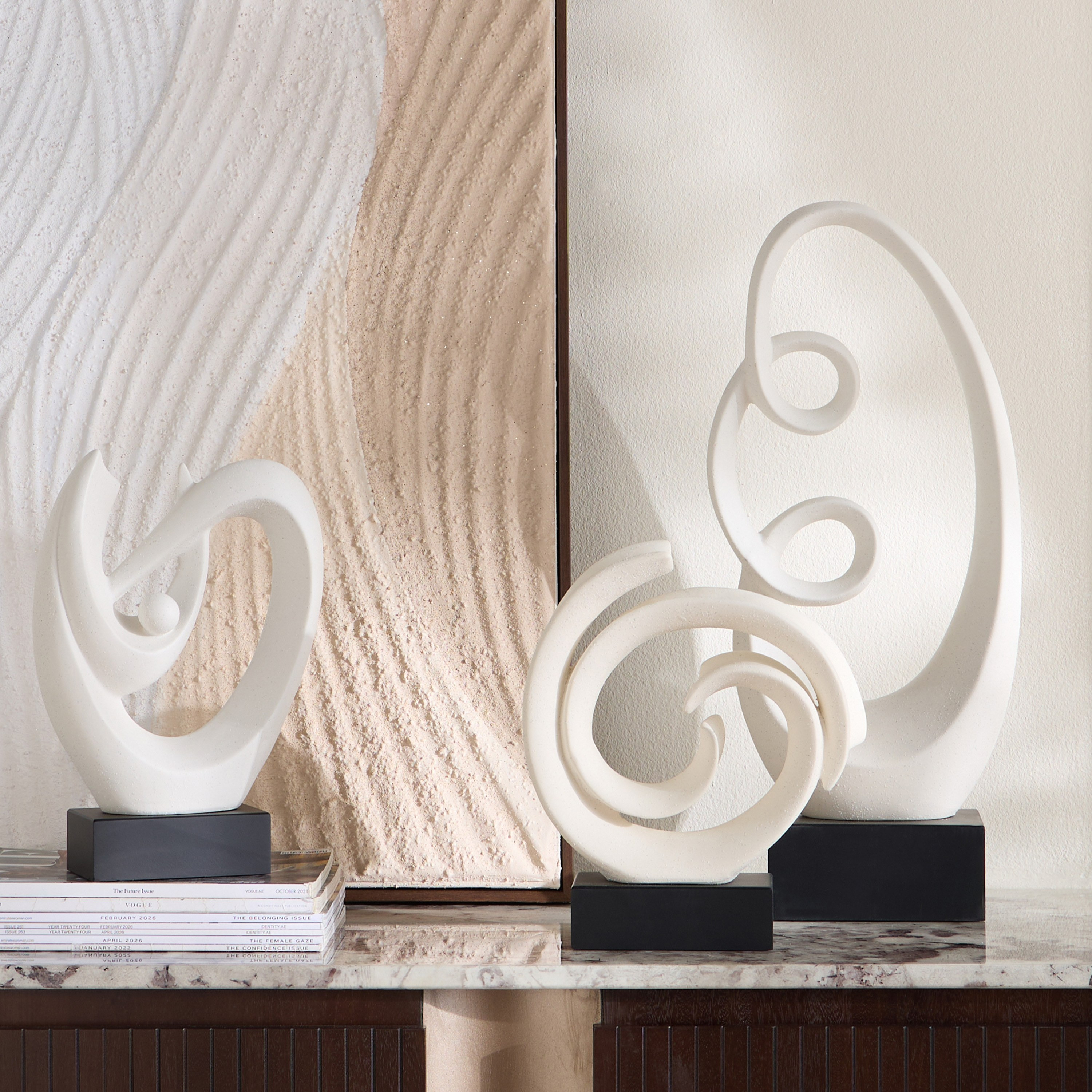 Luxe Huda Ceramic Decorative Accent - 62 cm-household-decor-decorativeobjectsandsculptures-image-3