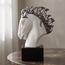 Loft Nouf Stallion Horse Face Sculpture - 34 cm-household-decor-decorativeobjectsandsculptures-image-1