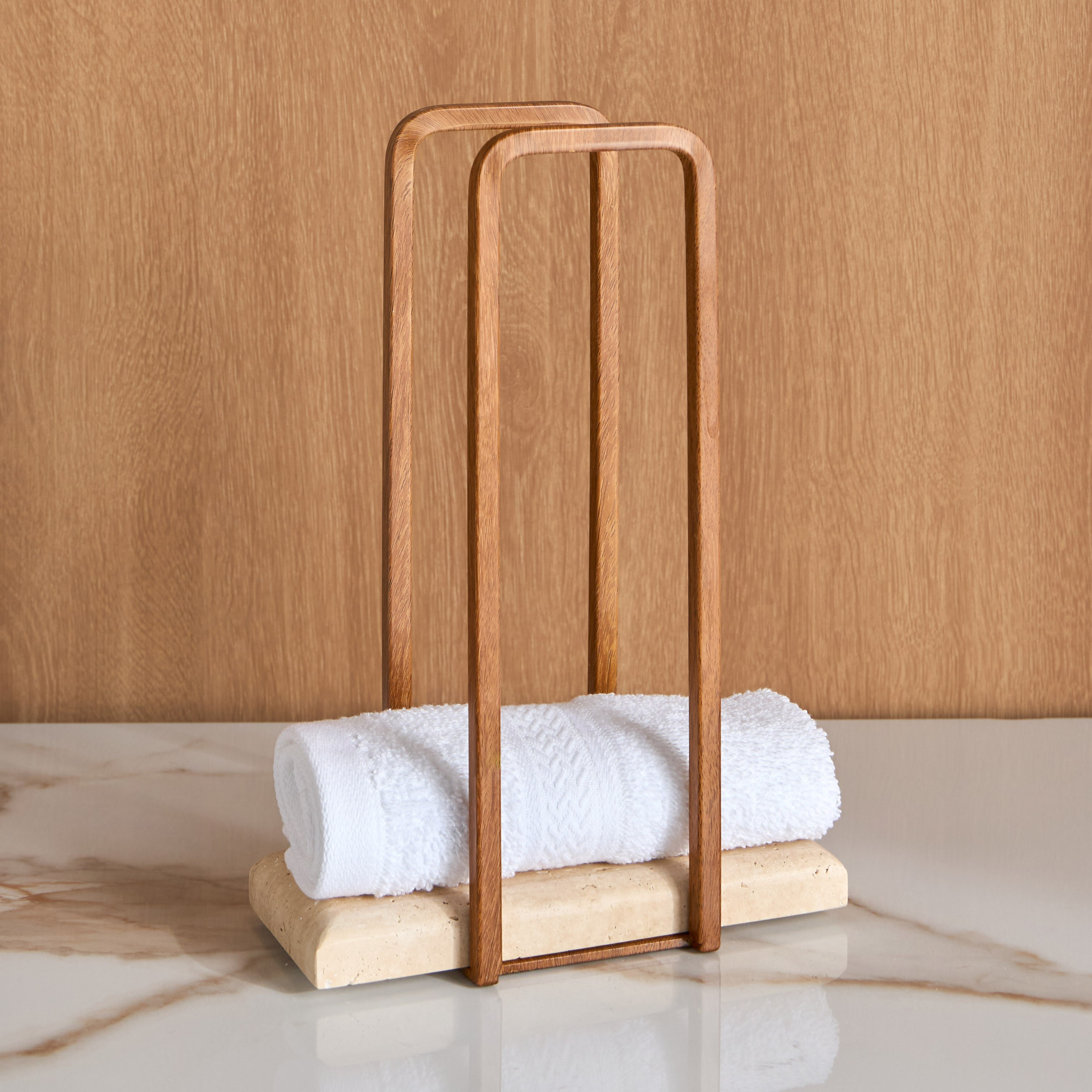 Travertine Towel Holder-household-bathandlaundry-bathroomorganizing-towelholdersandstands-image-2