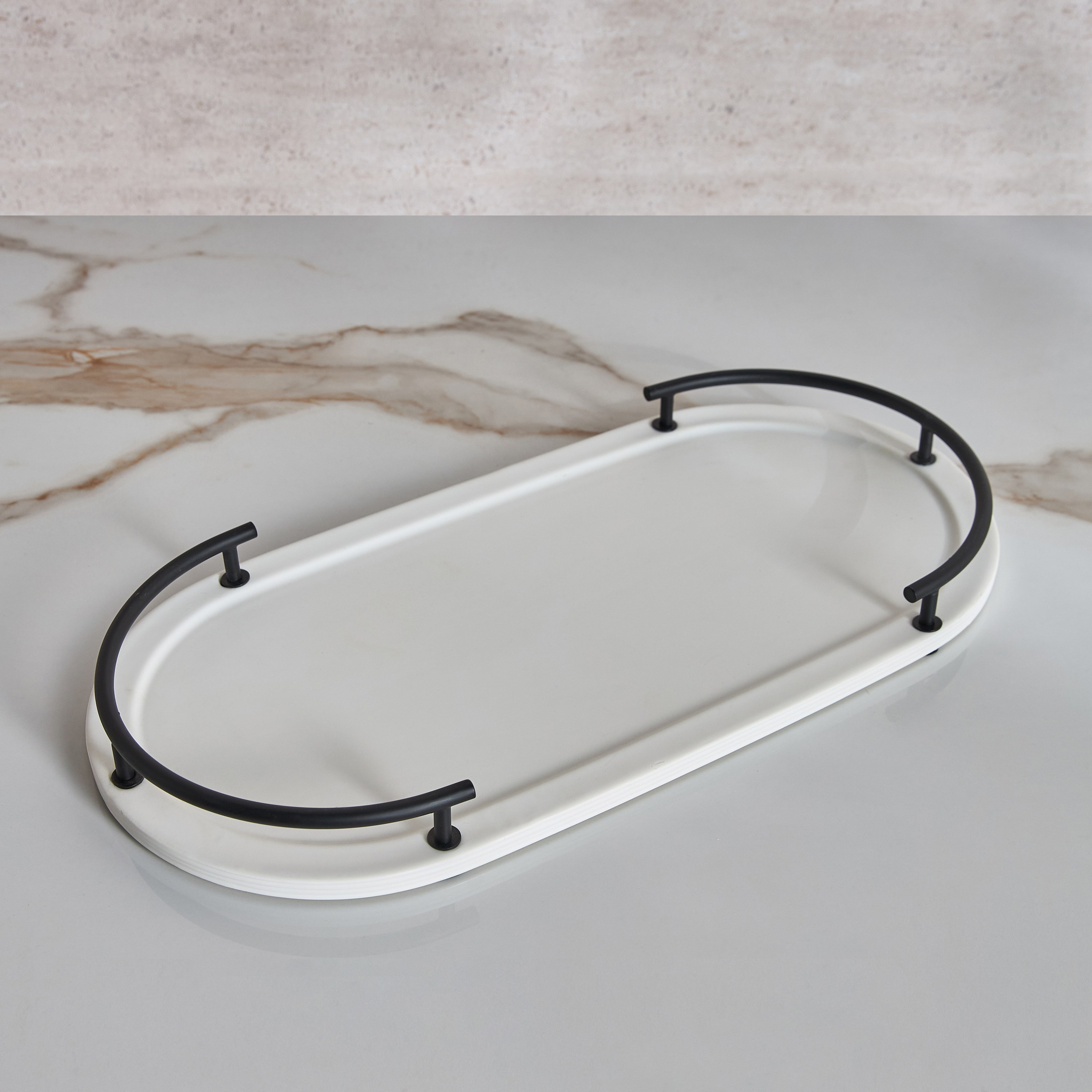 صينية ديكور سيراميك - أمورا - 41 سم-household-bathandlaundry-bathaccessories-toweltraysandplatforms-image-1