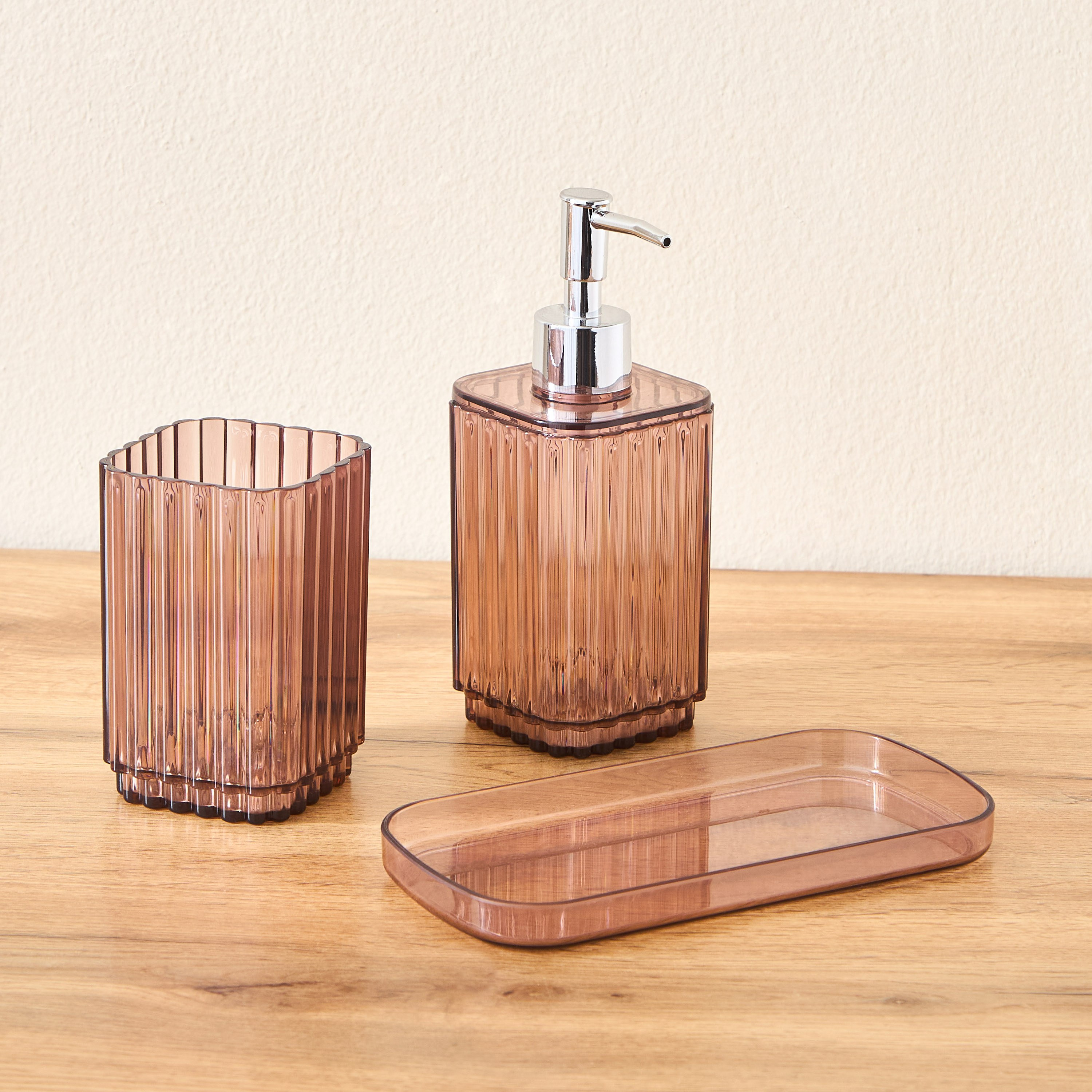 طقم اكسسوارات حمام 3 قطع - تريفيا-household-bathandlaundry-bathaccessories-bathaccessorysets-image-1