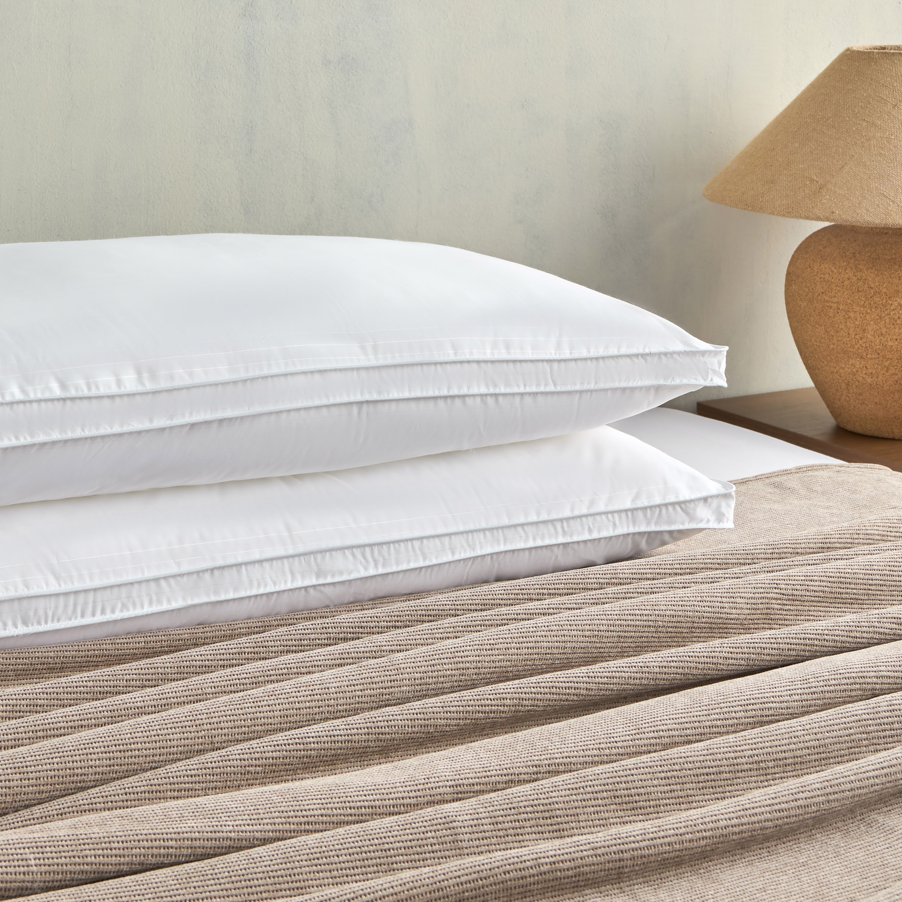 Argent Silver Ion Down Alternative Anti-Bacterial 1-Piece King Pillow - 50x90 cm-household-bedding-pillows-image-3