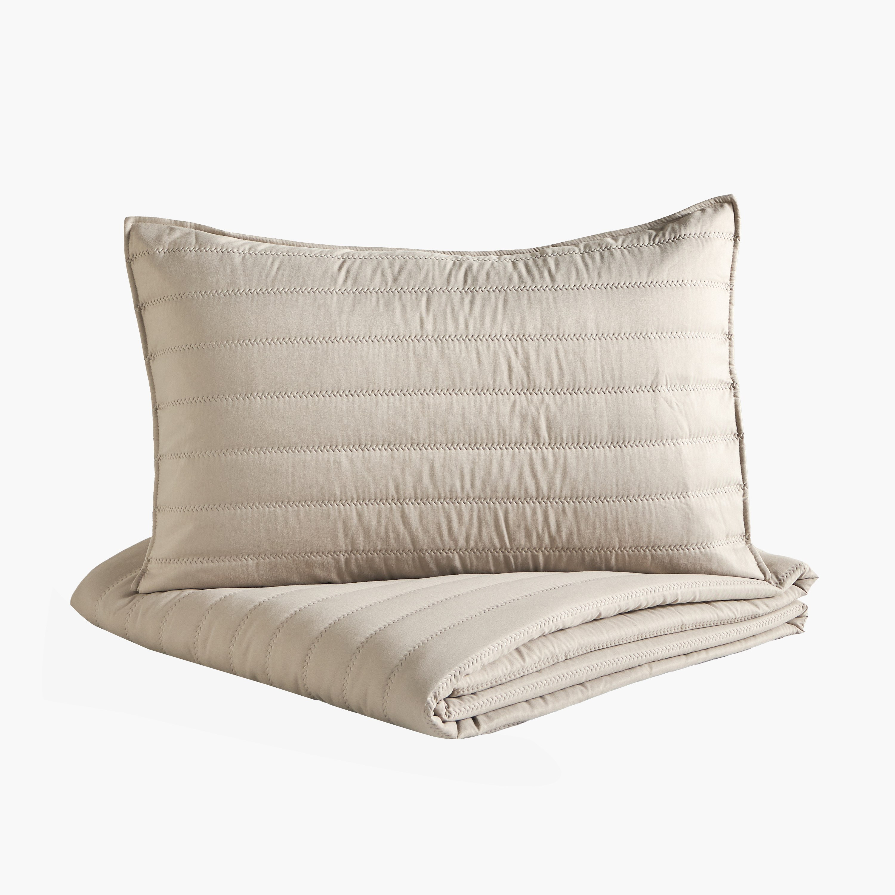 Eva Quilted 2-Piece Full Bedspread Set - 160x240 cm-household-bedding-comfortersandbedspreads-bedspreads-image-6