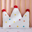 Carnival Circus Joker Crown Shaped Filled Cushion - 45x43 cm-kids-beddingandwindows-bedding-filledcushionsandcovers-image-1