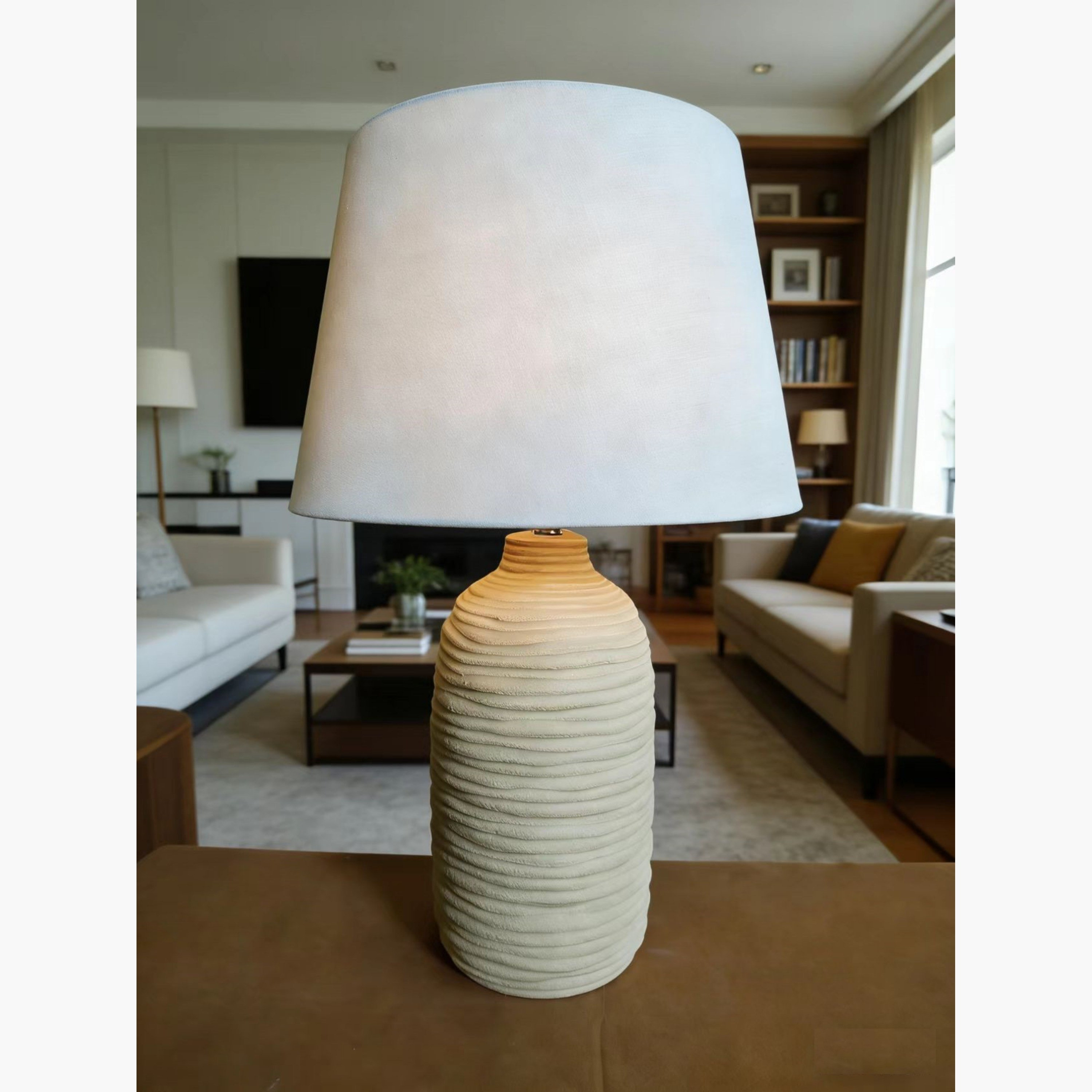 مصباح طاولة سيراميك - دوني - 56 سم-household-lighting-tableanddesklamps-image-2