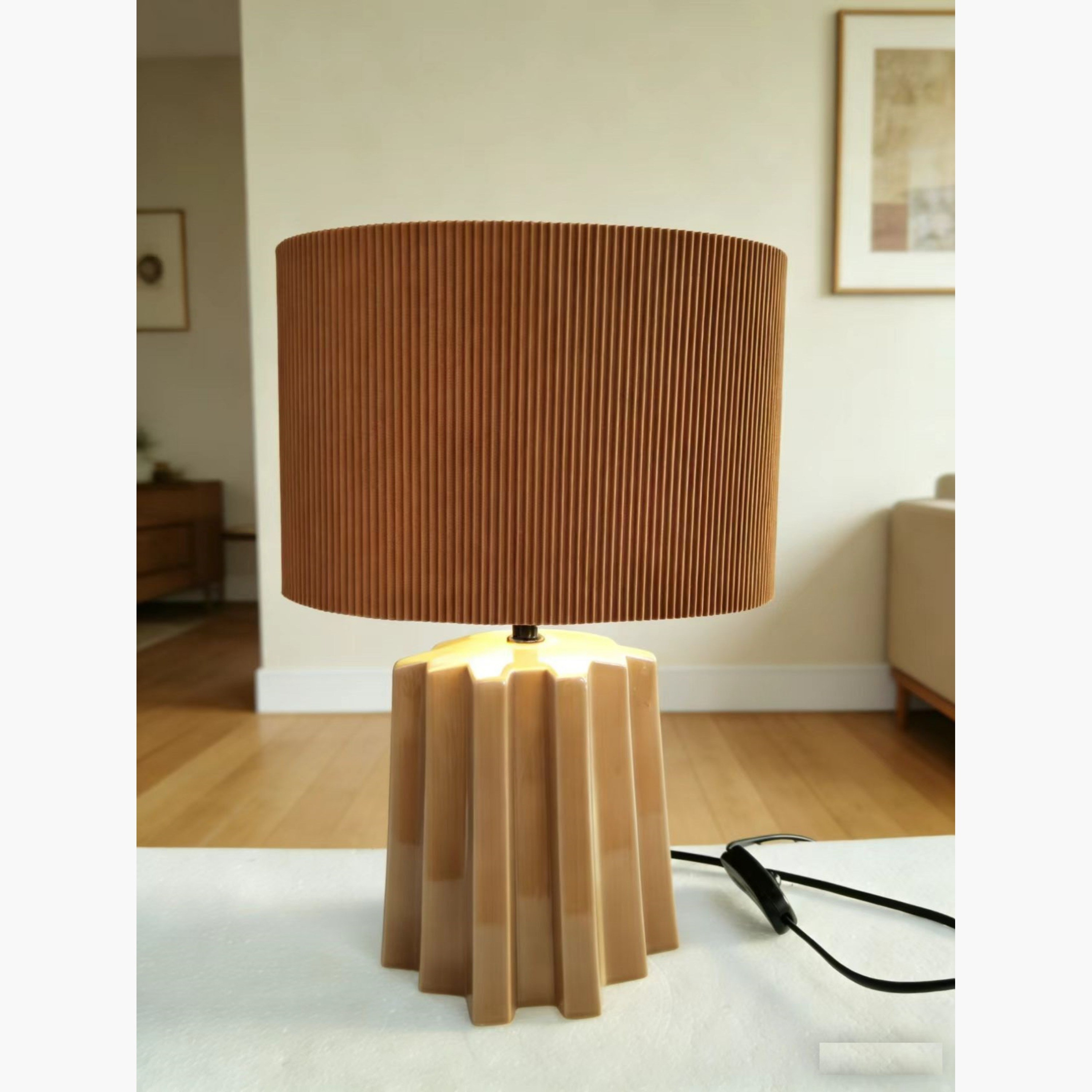مصباح طاولة سيراميك - ميرلوت - 36 سم-household-lighting-tableanddesklamps-image-2