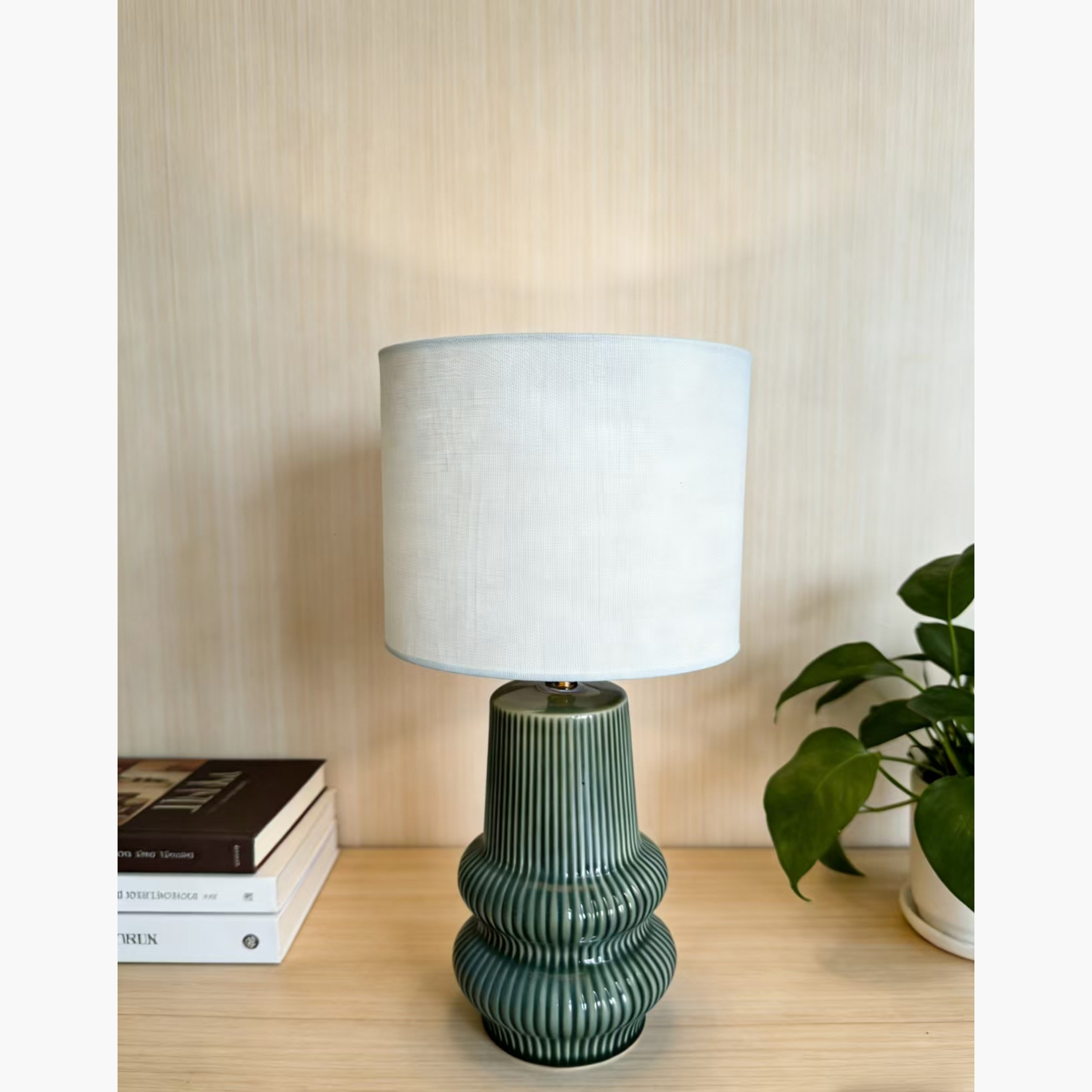 مصباح طاولة سيراميك - ديوك - 42 سم-household-lighting-tableanddesklamps-image-1