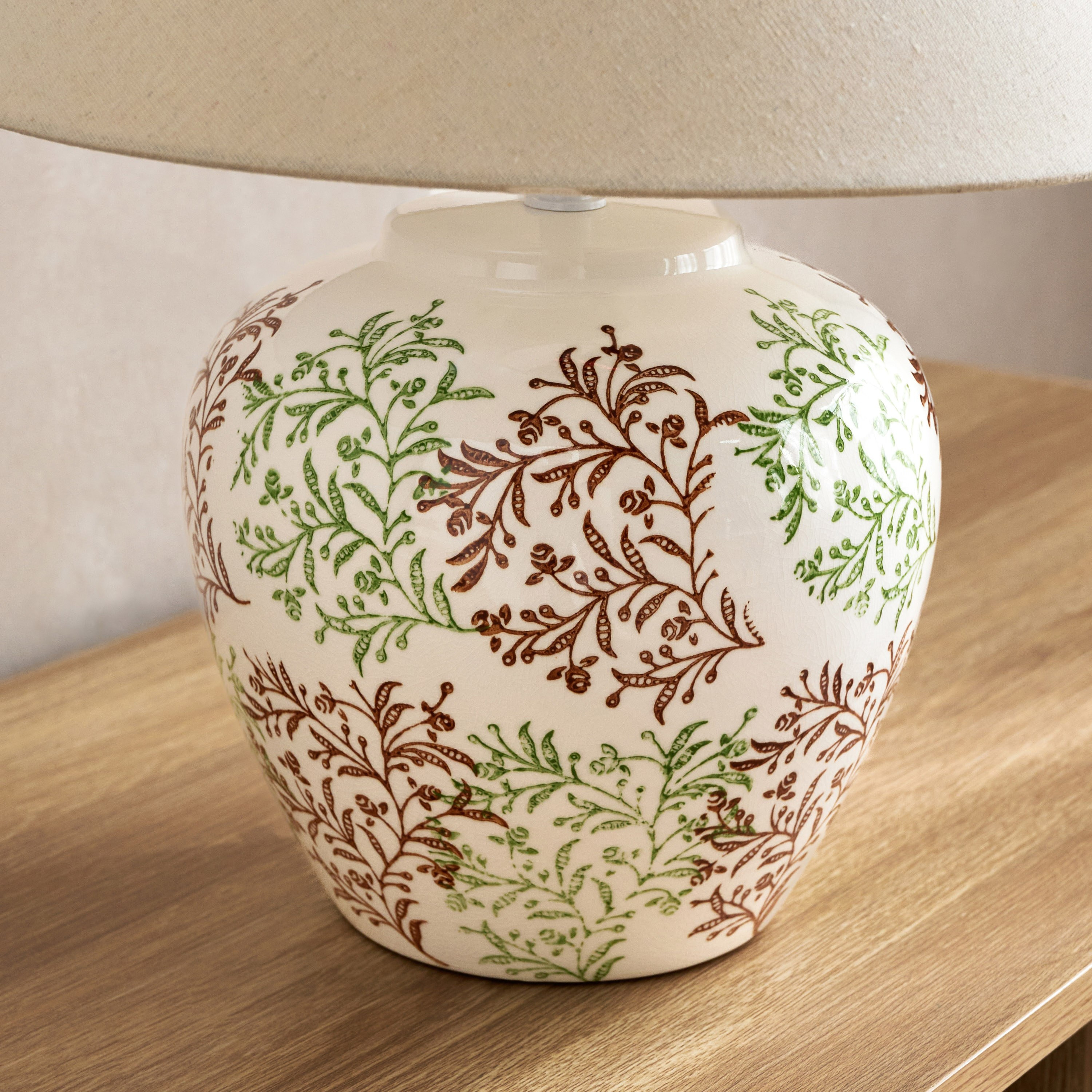 مصباح طاولة سيراميك - روزز- 47 سم-household-lighting-tableanddesklamps-image-4