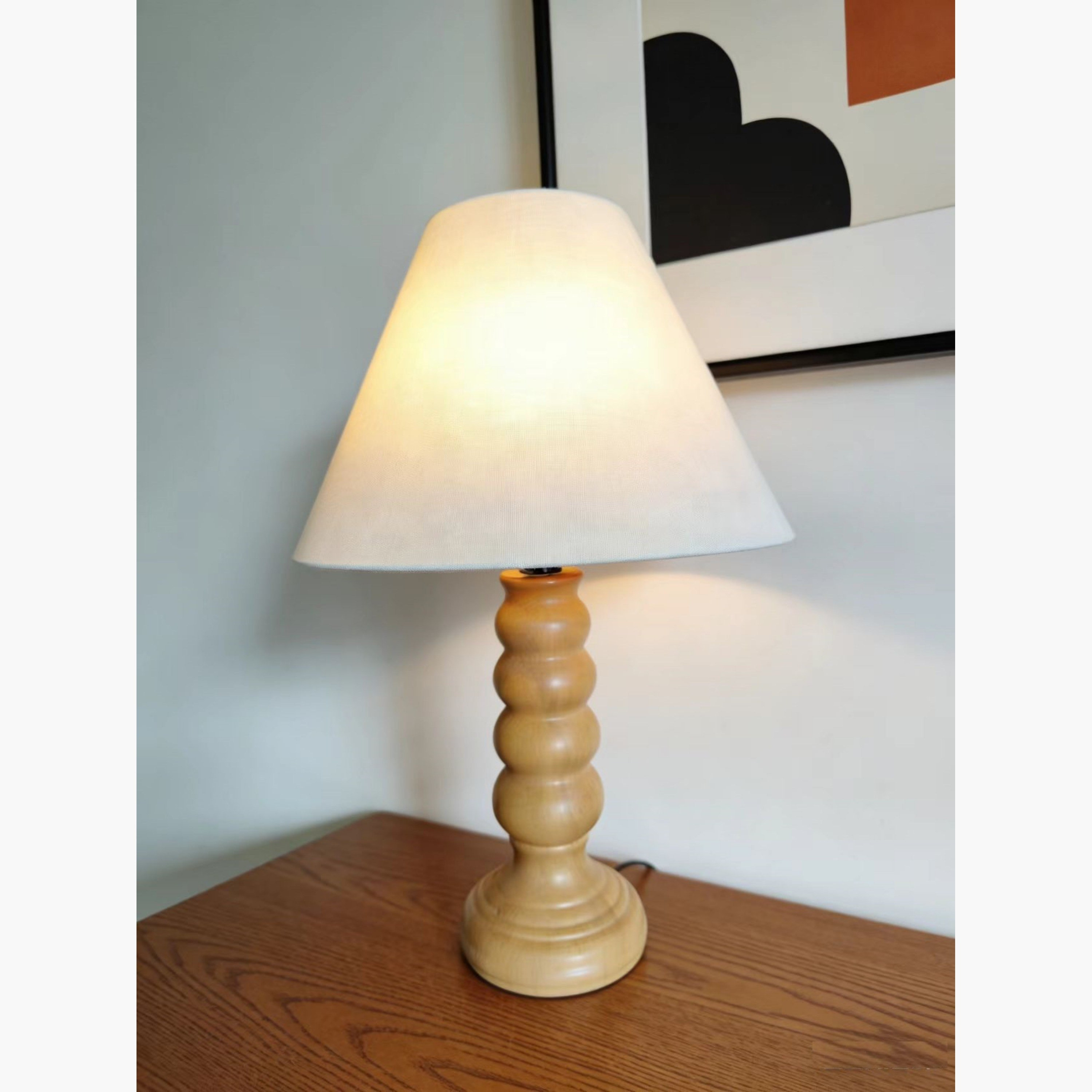 مصباح طاولة سيراميك - سونورا - 38 سم-household-lighting-tableanddesklamps-image-2