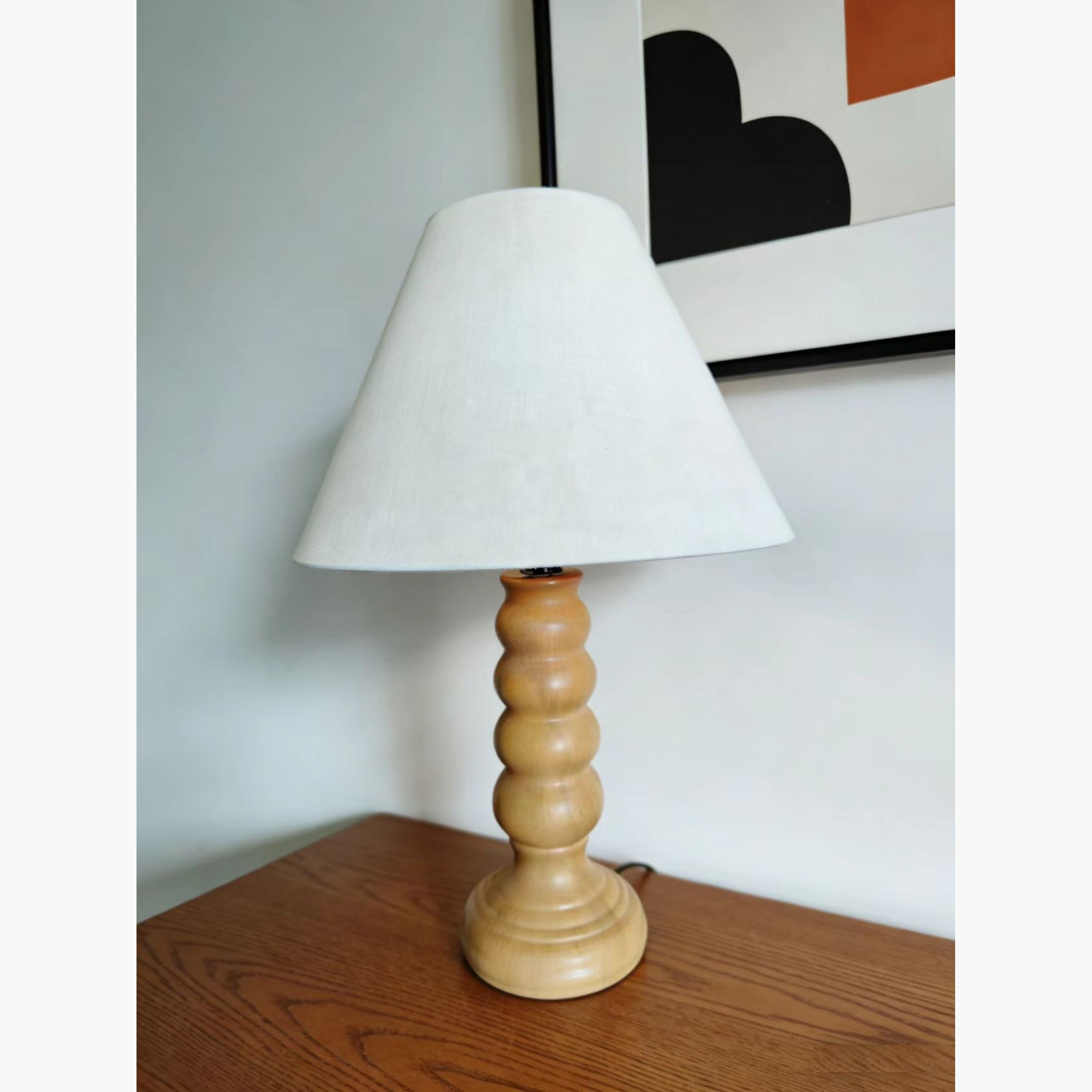 مصباح طاولة سيراميك - سونورا - 38 سم-household-lighting-tableanddesklamps-image-1