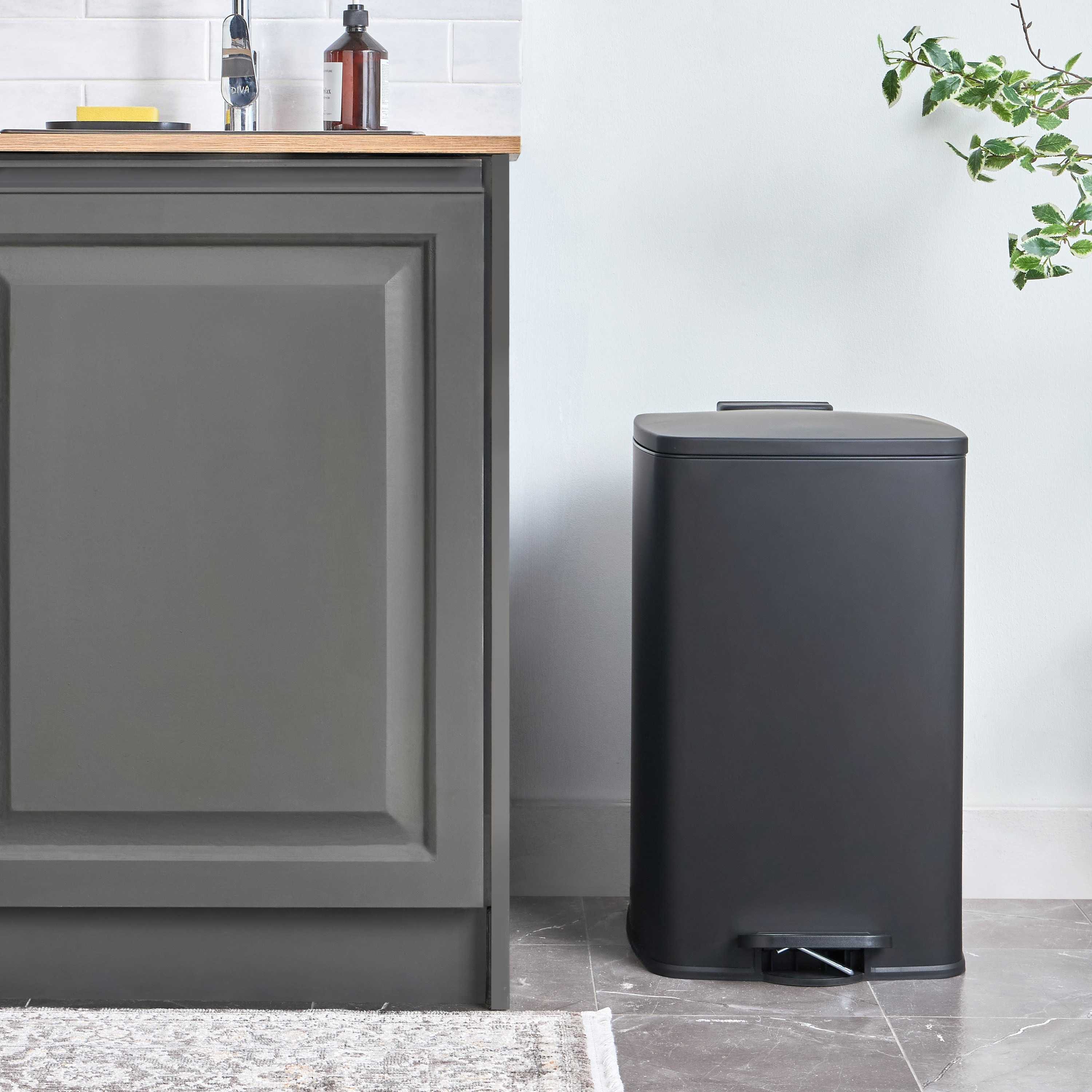 Arlo Pedal Waste Bin - 50 L-household-bathandlaundry-wastebinsandaccessories-image-5