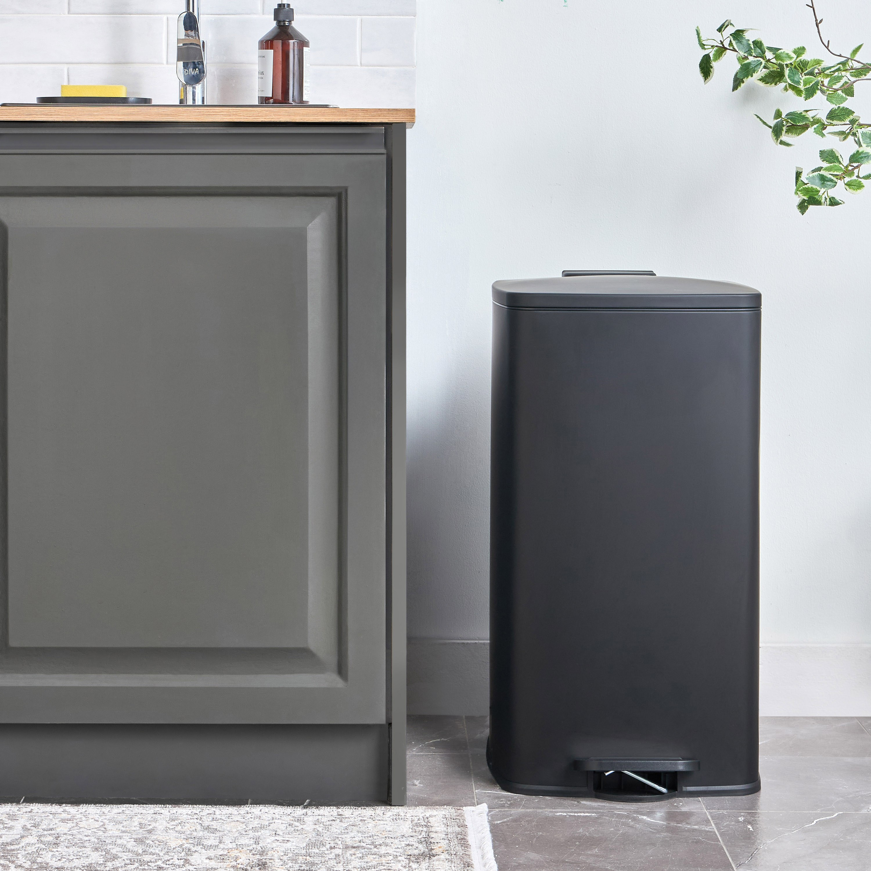 Arlo Pedal Waste Bin - 60 L-household-bathandlaundry-wastebinsandaccessories-image-5