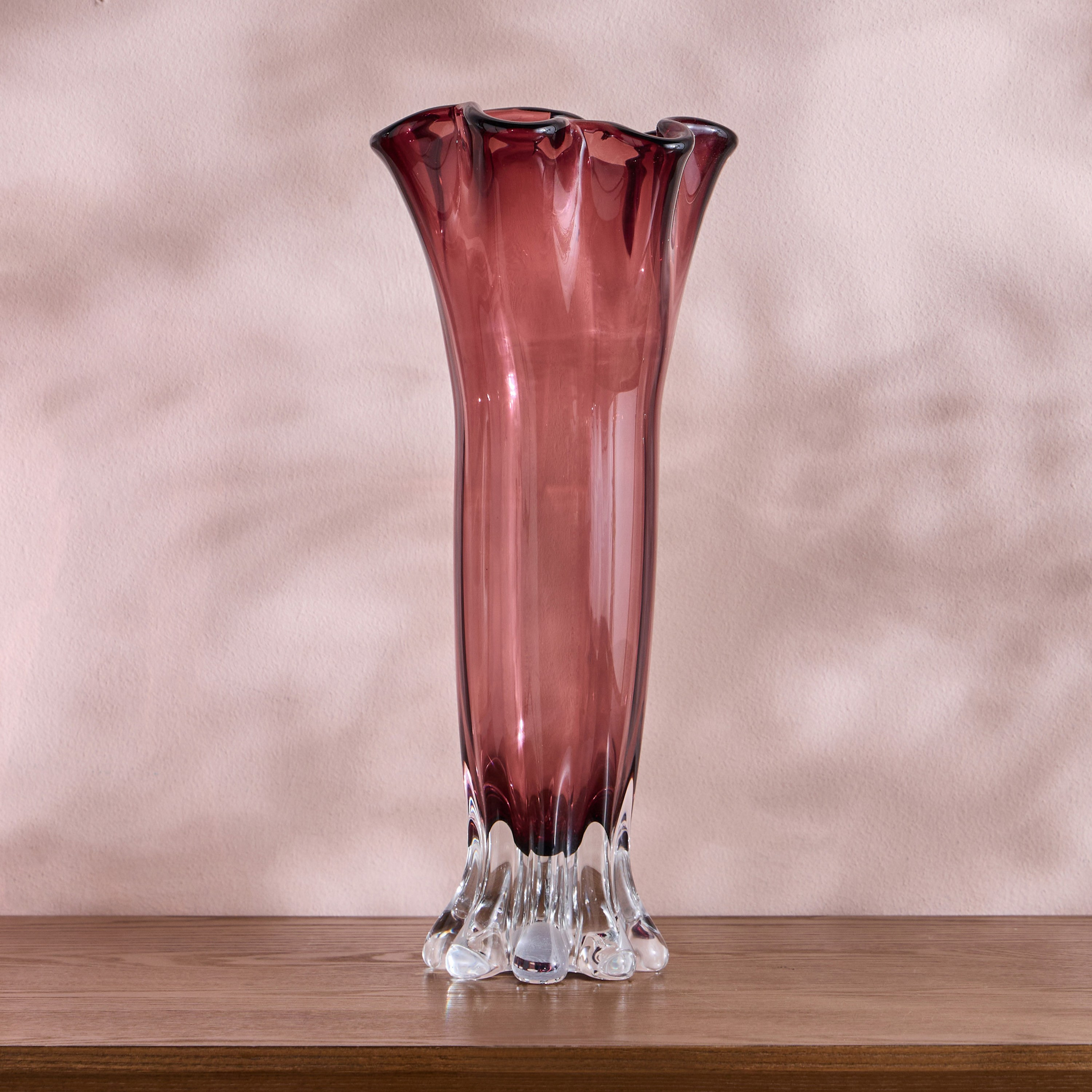 Ophira Luxe Glass Vase - 41 cm-household-decor-vasesandbowls-image-1