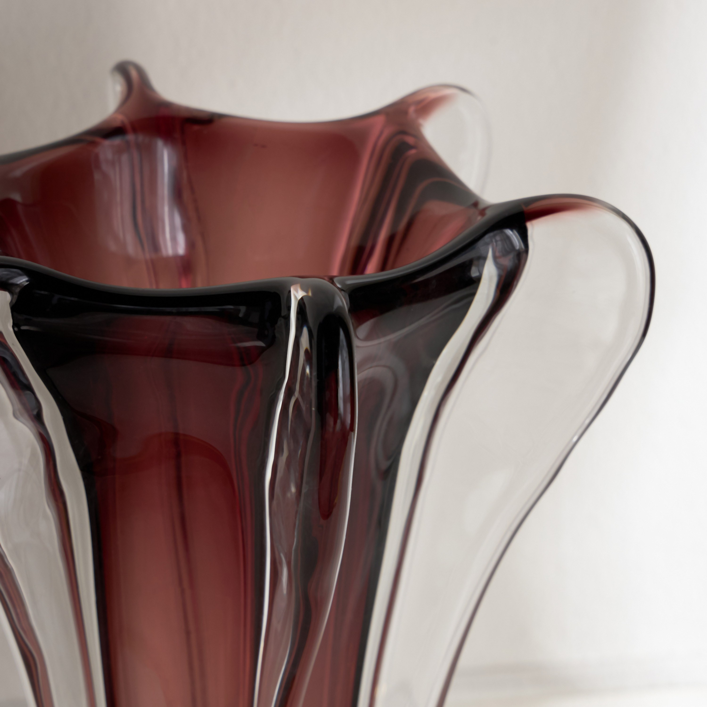 مزهرية زجاج - أوفيرا لوكس - 36 سم-household-decor-vasesandbowls-image-2
