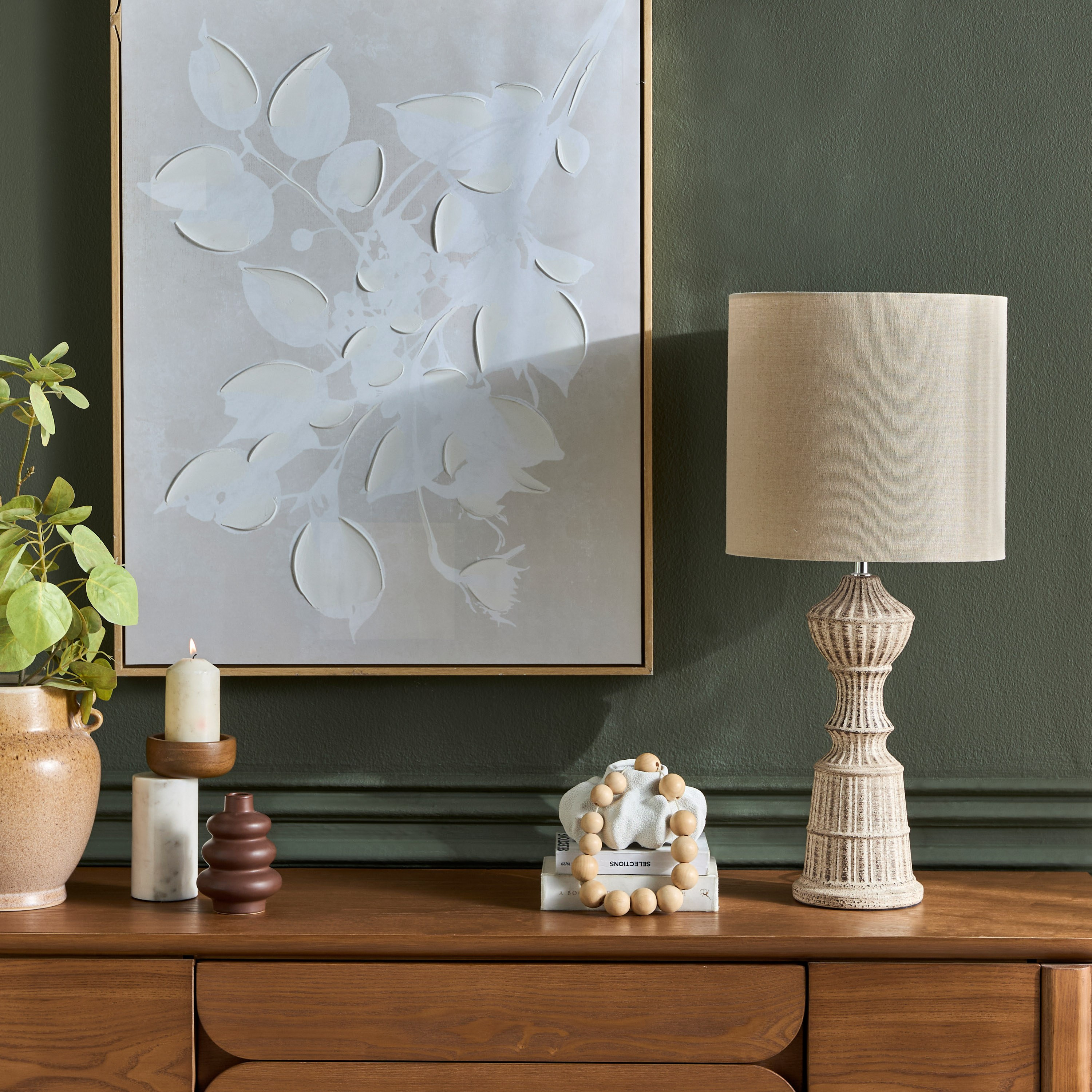 Maude Ceramic Table Lamp - 65 cm-household-lighting-tableanddesklamps-image-5