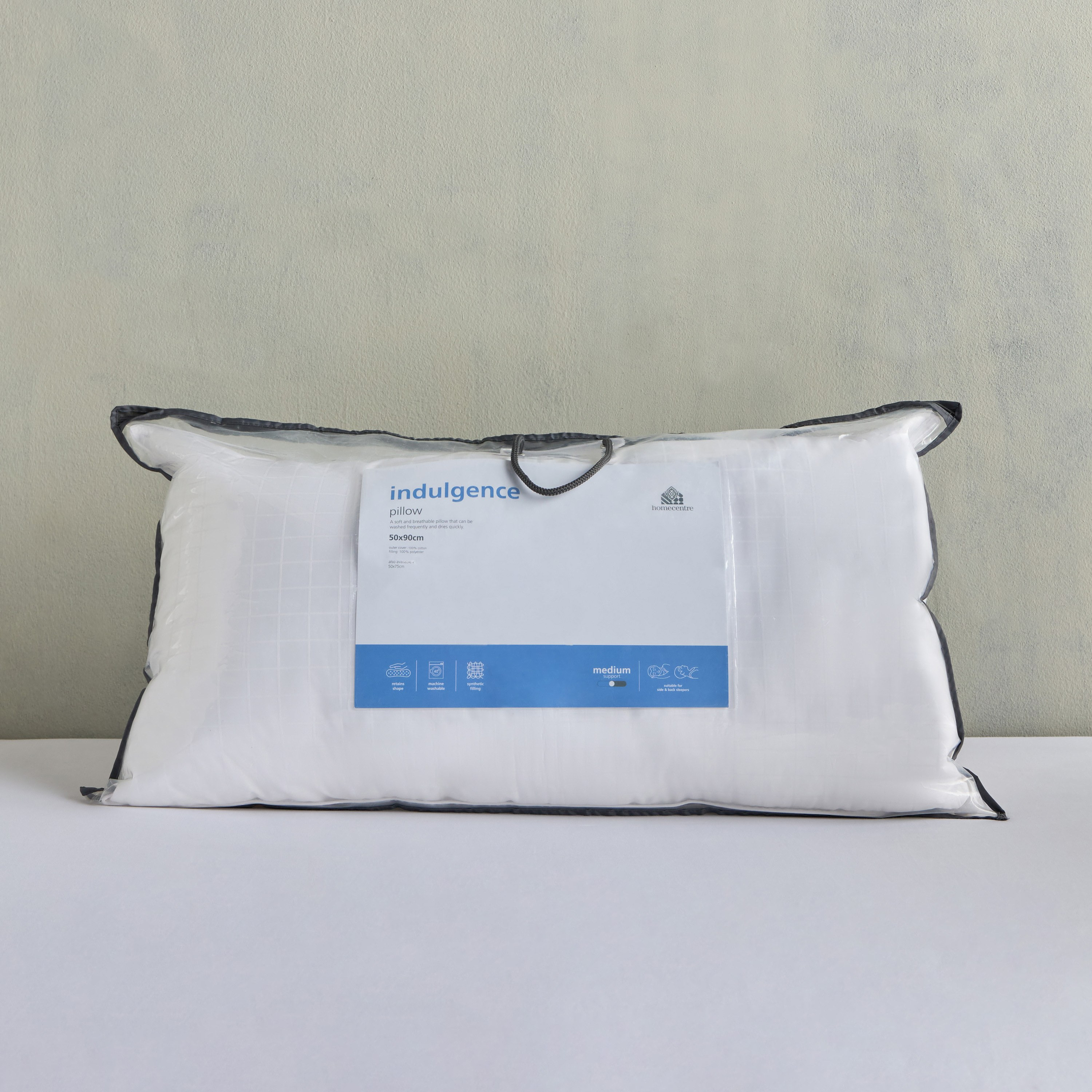 Indulgence Down Alternative 1-Piece King Pillow - 50x90 cm-household-bedding-pillows-image-4