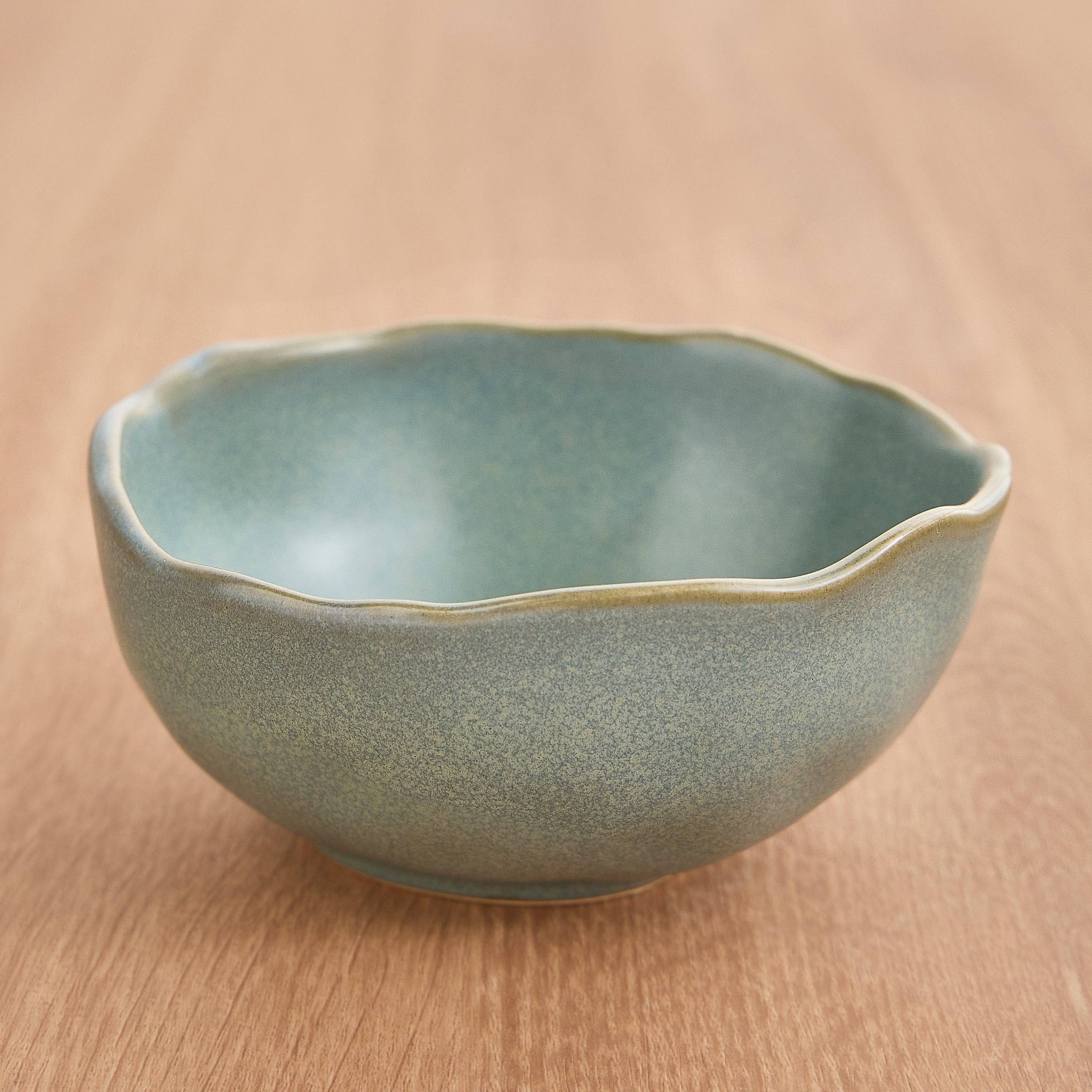Coral Ceramic Rice Bowl - 11 cm-household-dining-dinnerware-bowls-image-1