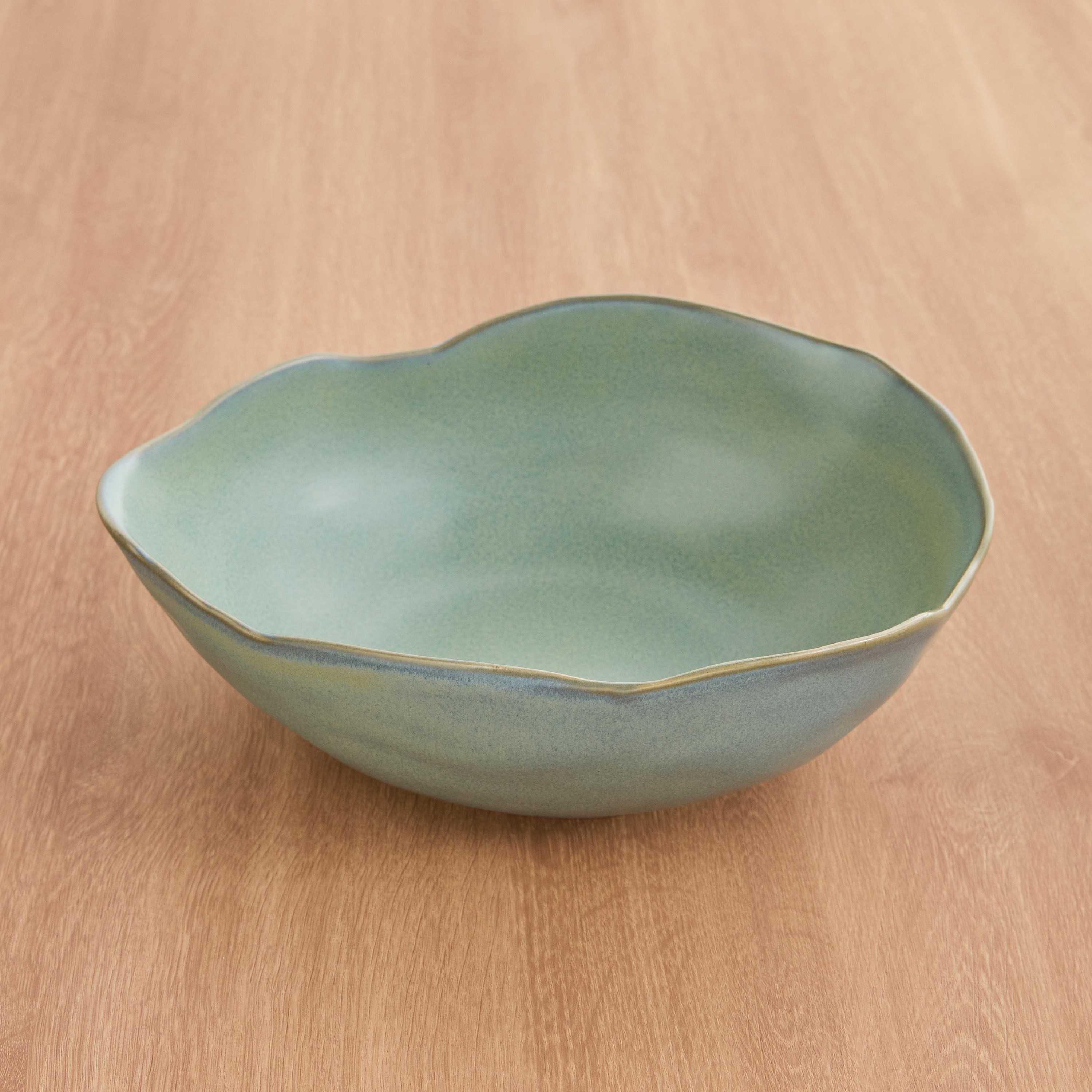 Coral Ceramic Serving Bowl - 26 cm-household-dining-dinnerware-bowls-image-1