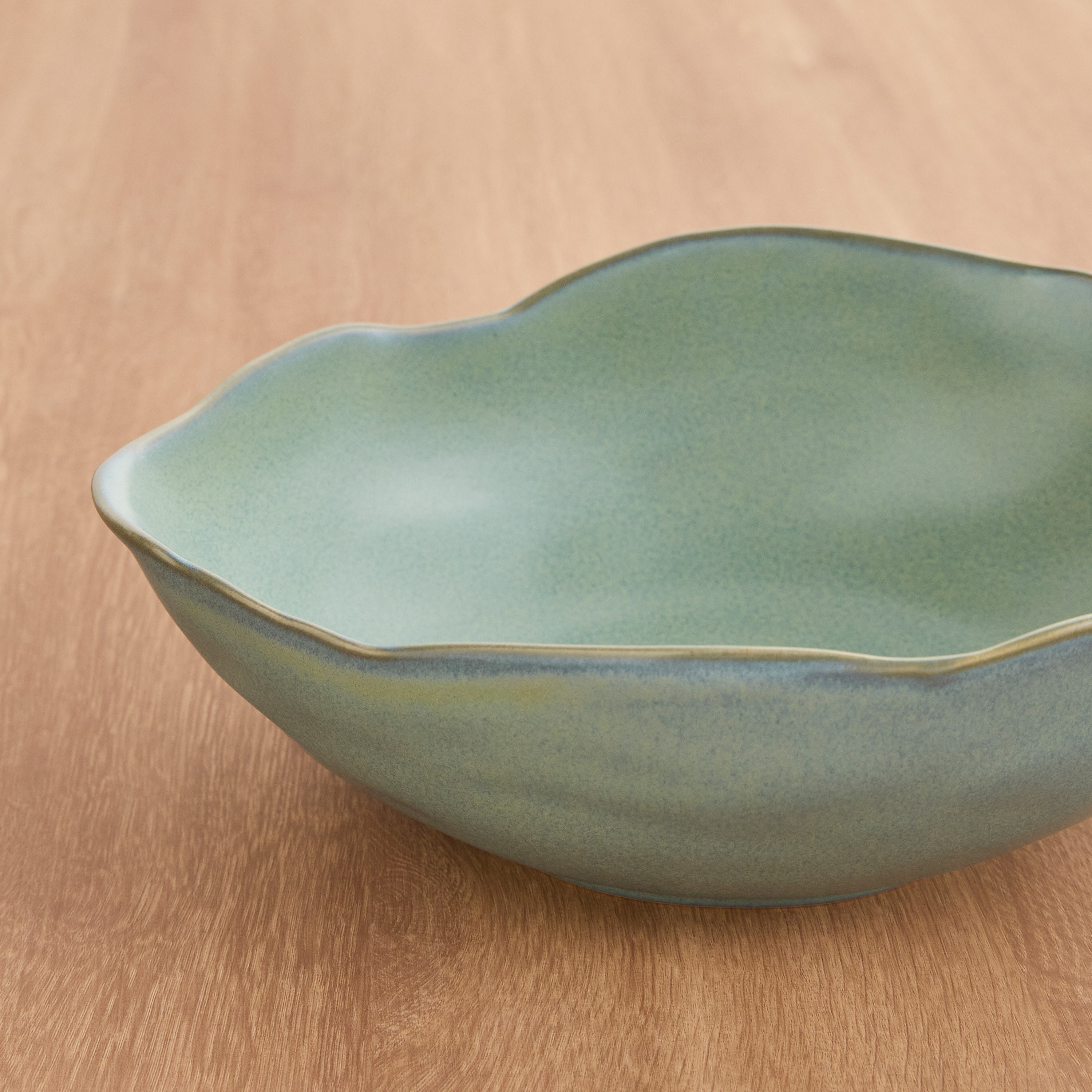 Coral Ceramic Serving Bowl - 26 cm-household-dining-dinnerware-bowls-image-2
